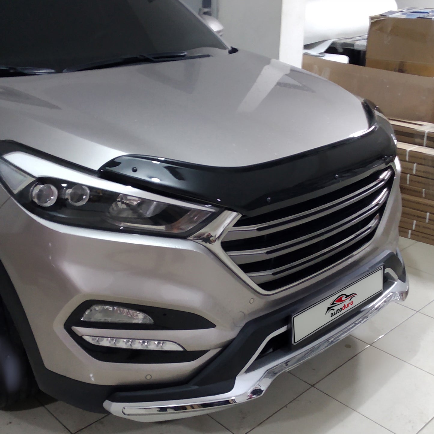 Autoduro Hyundai Tucson 2016 - 2018 Bonnet Deflector 3mm - 30360816-010409-30010101_9