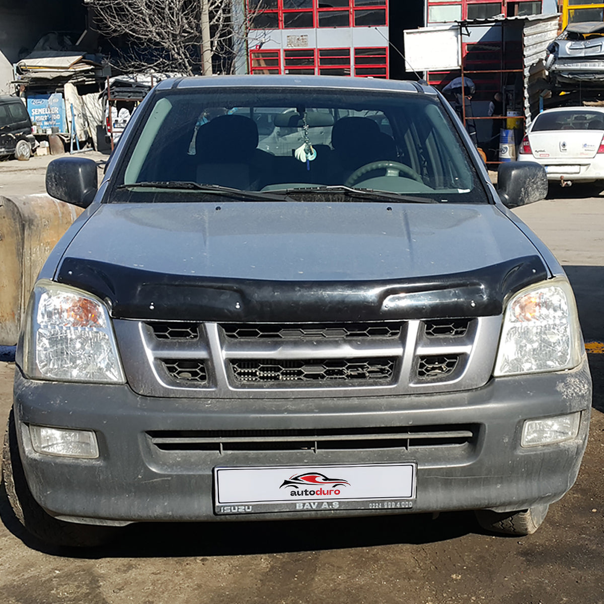 Autoduro Isuzu D-Max 2002 - 2006 Bonnet Deflector 3mm - 30380102-010409-30010101_4