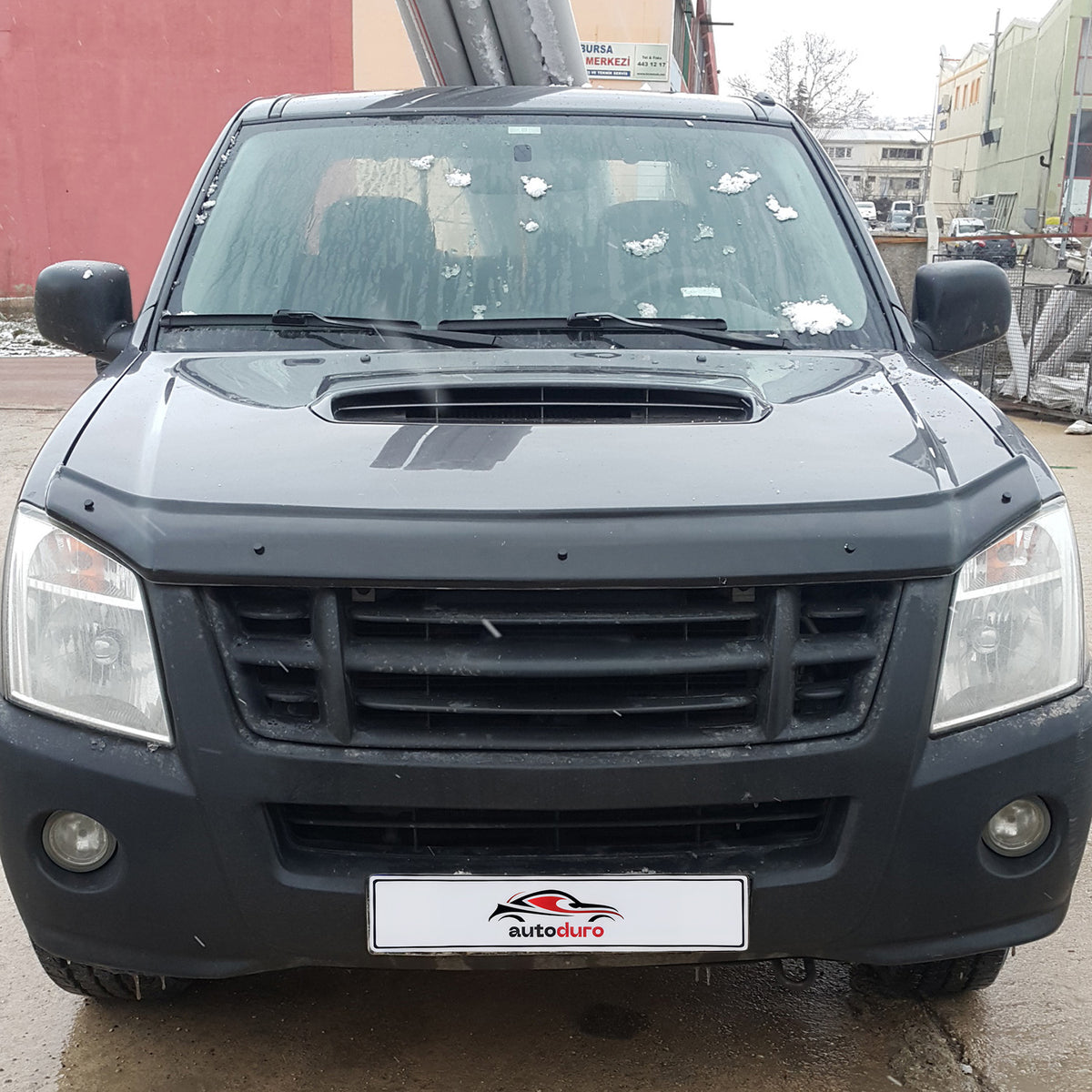 Autoduro Isuzu D-Max 2006 - 2012 Bonnet Deflector 4mm - 30380106-010409-40010101_4