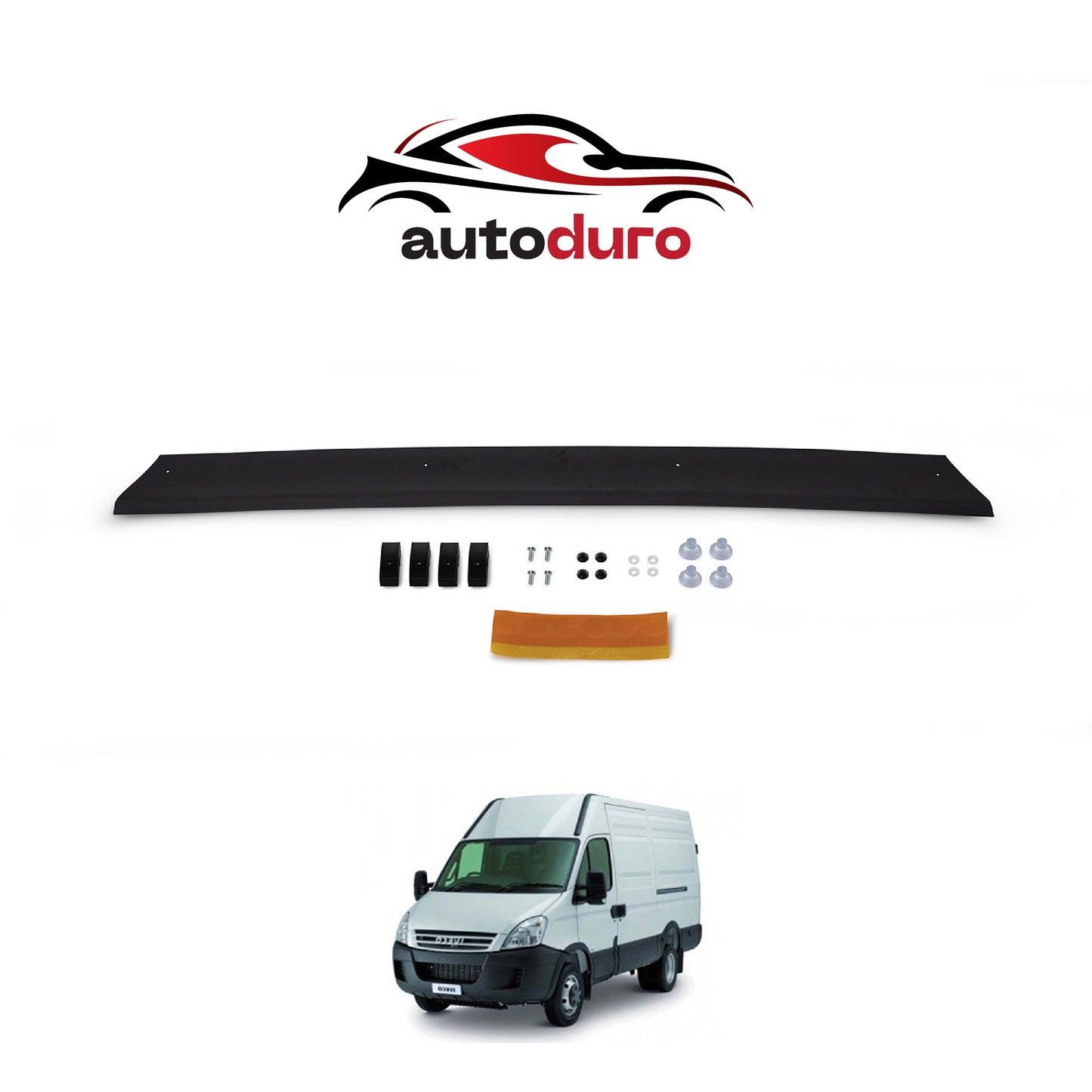 Autoduro Iveco Daily 2011 - 2014 Bonnet Deflector 4mm - 30390611-010409-40010101_2