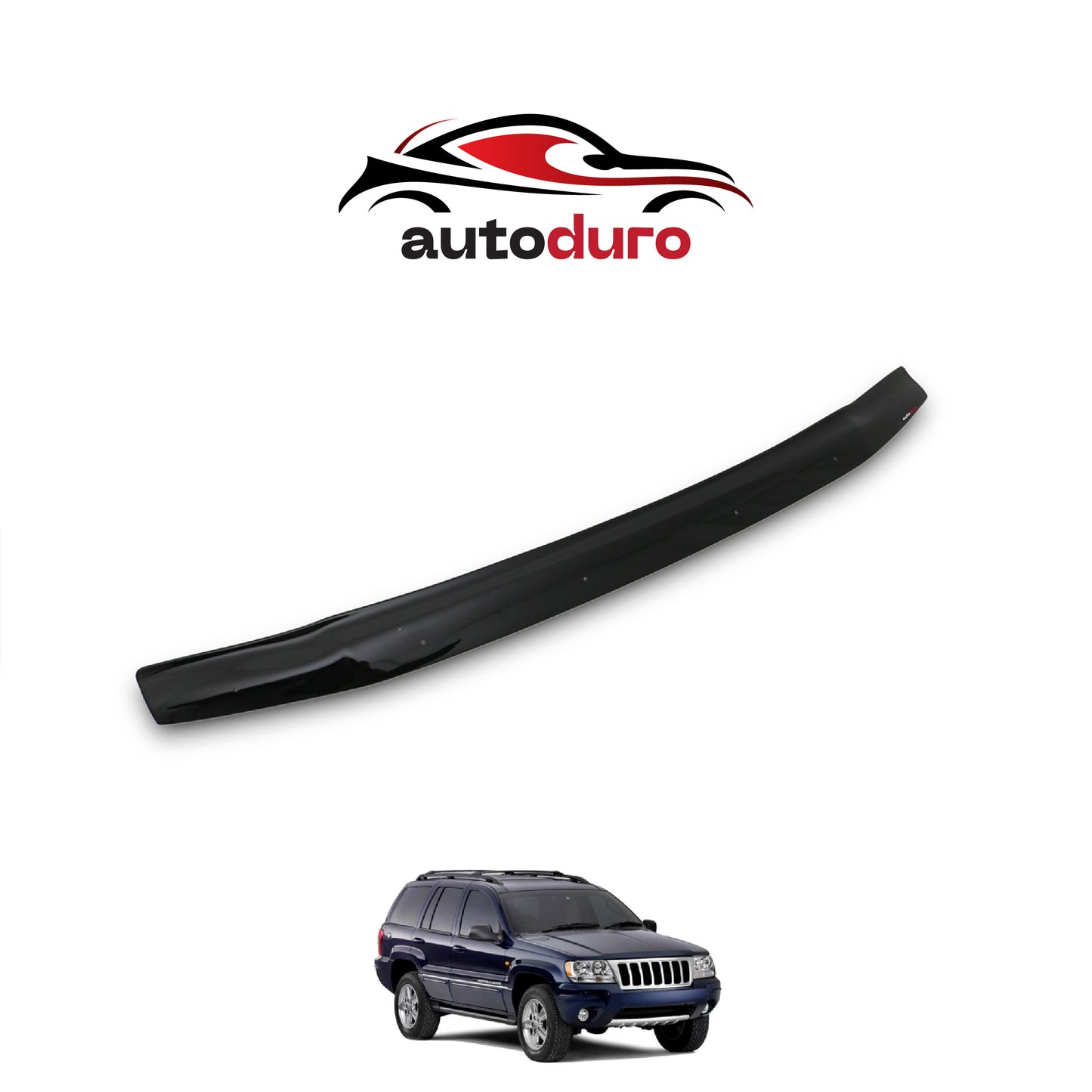Autoduro Jeep Grand Cherokee 1999 Onwards Bonnet Deflector 4mm - 30410199-010409-40010101_3