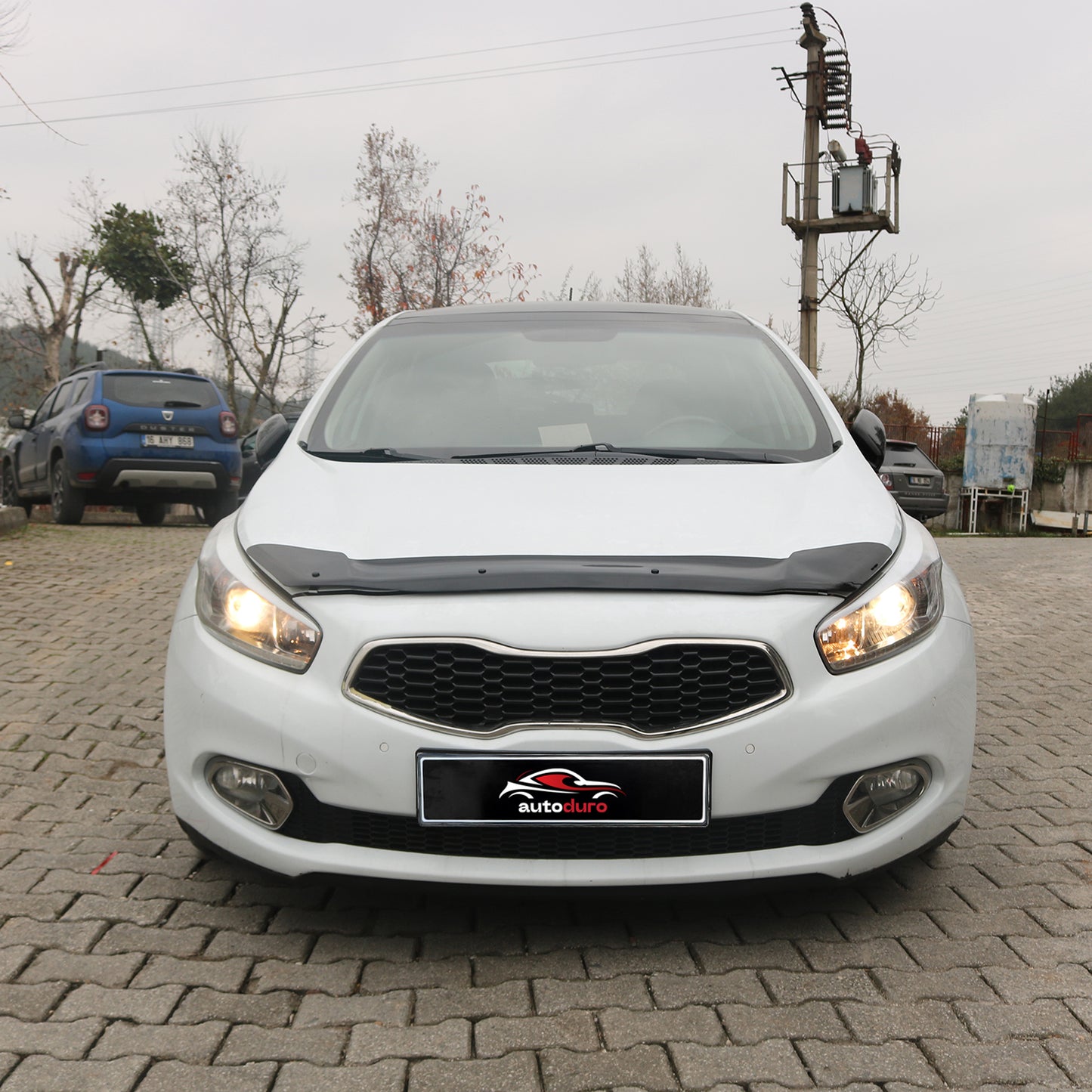 Autoduro Kia Ceed 2012 Onwards Bonnet Deflector 3mm - 30430212-010409-30010101_5