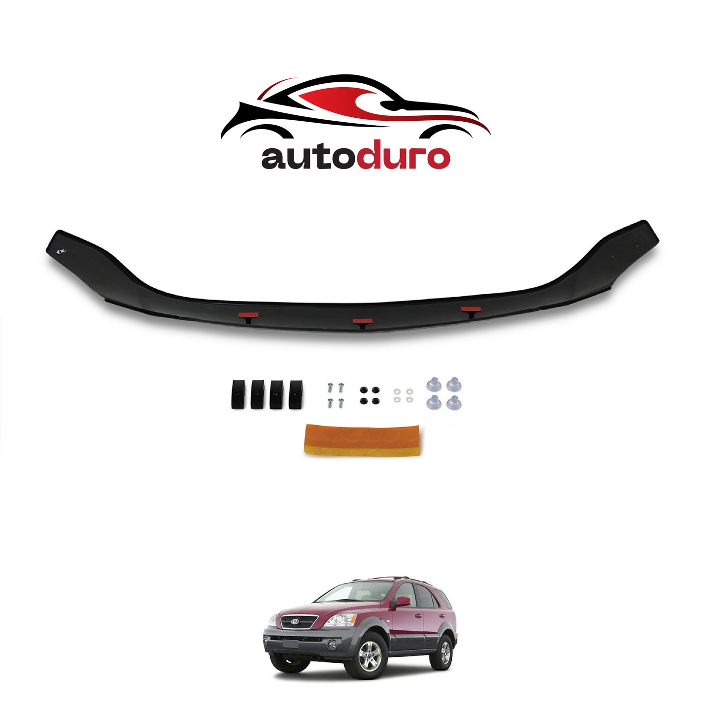 Autoduro Kia Sorento 2002 - 2006 Bonnet Deflector 3mm - 30430402-010409-30010101_5