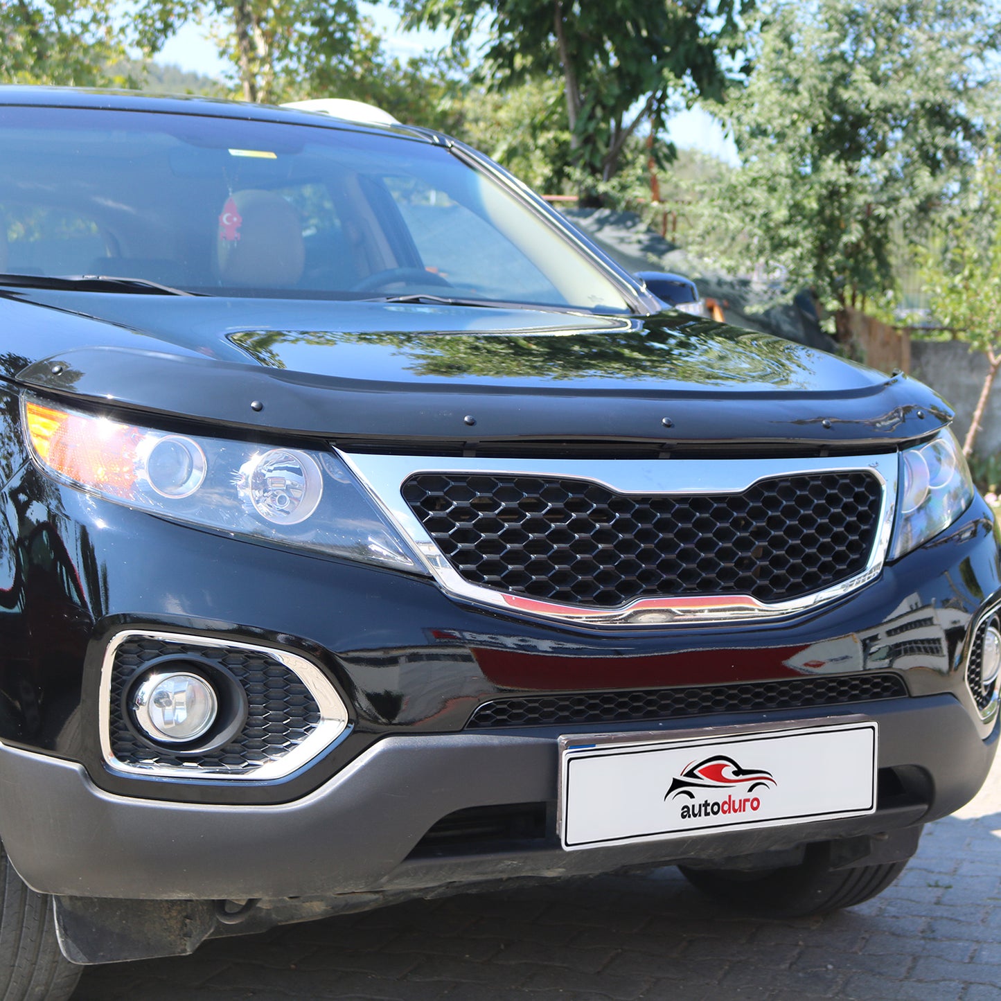 Autoduro Kia Sorento 2010 - 2014 Bonnet Deflector 4mm - 30430511-010409-40010101_6