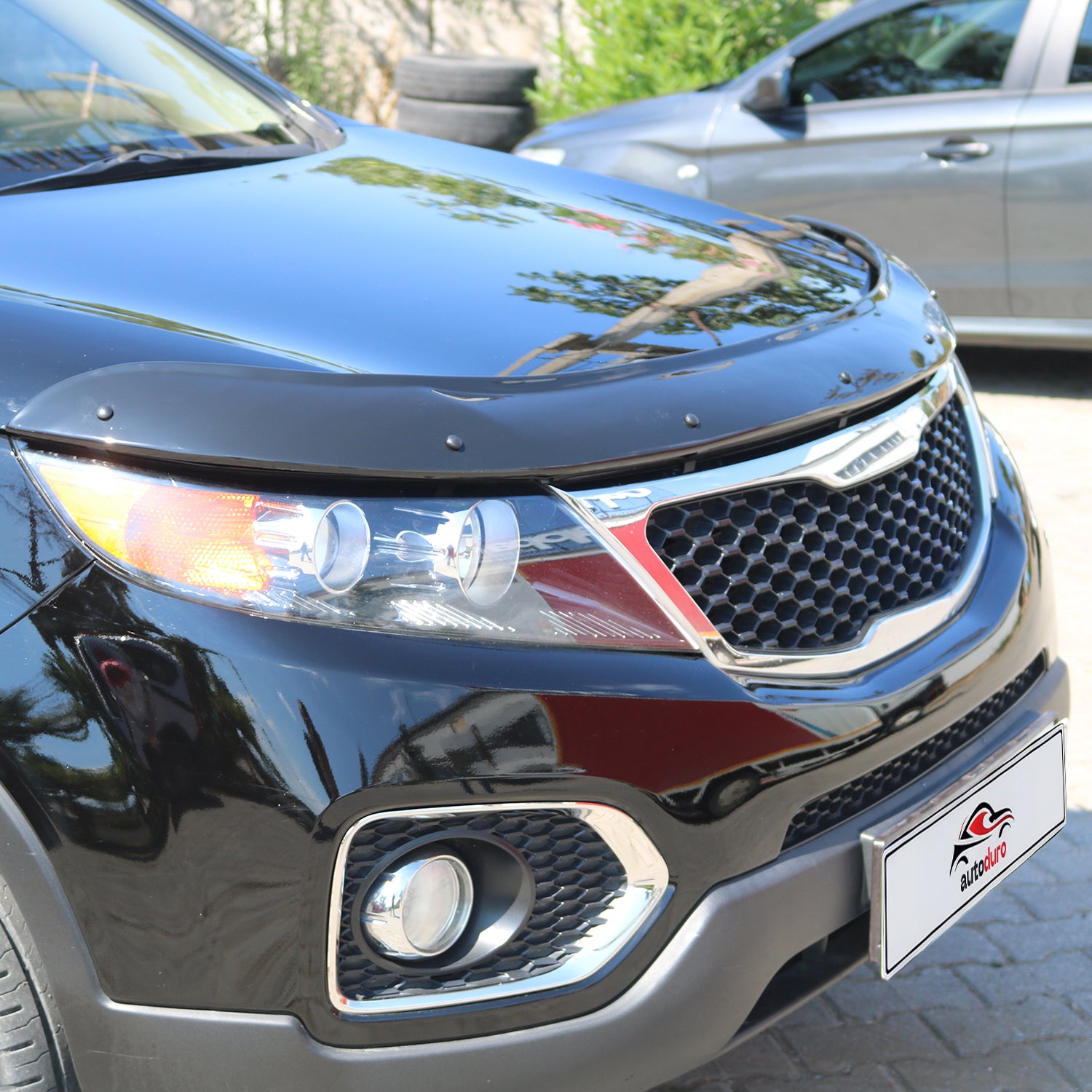 Autoduro Kia Sorento 2010 - 2014 Bonnet Deflector 4mm - 30430511-010409-40010101_8