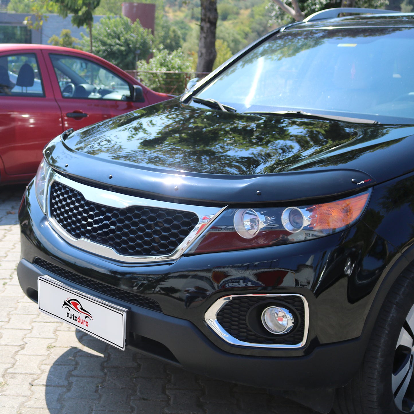 Autoduro Kia Sorento 2010 - 2014 Bonnet Deflector 4mm - 30430511-010409-40010101_9