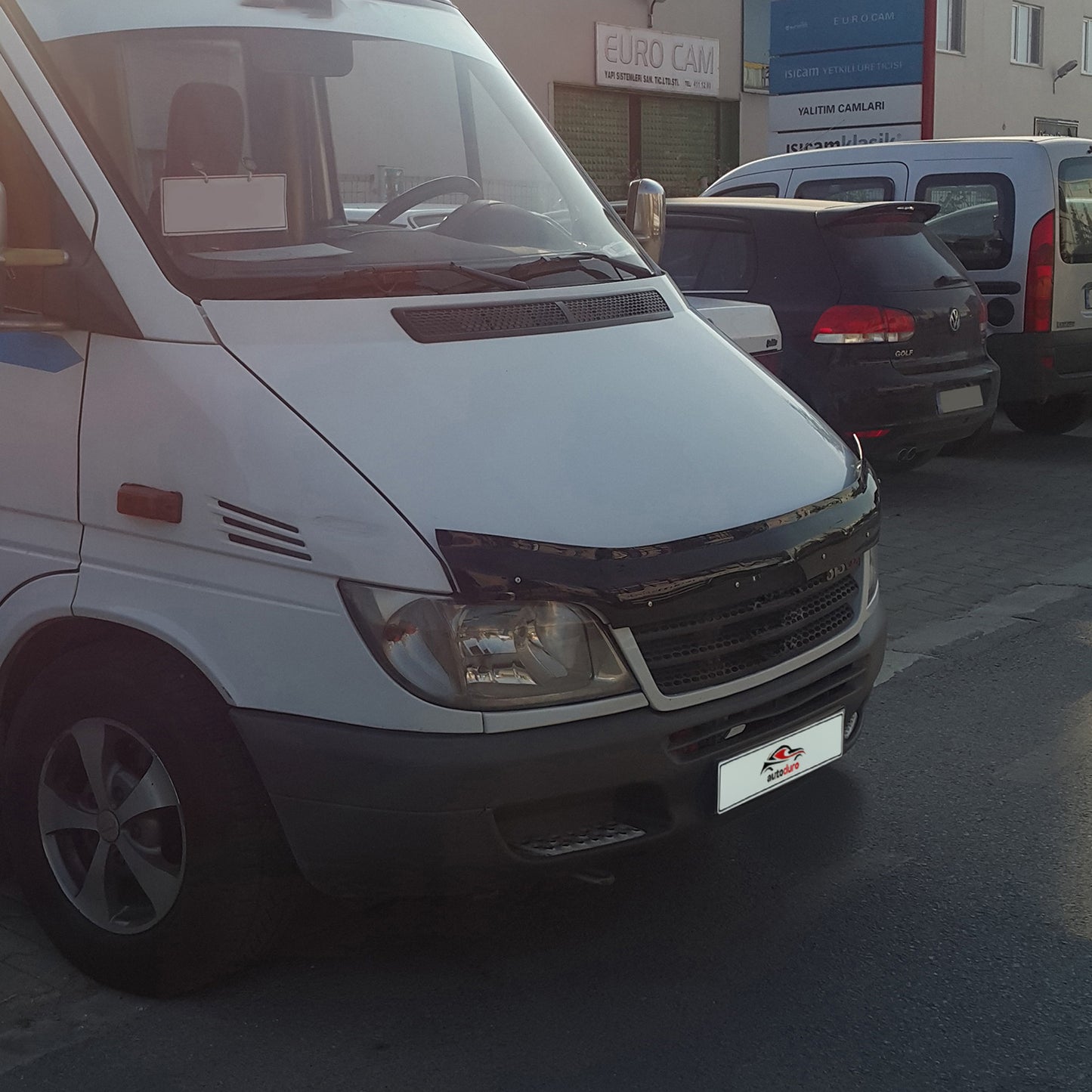 Autoduro Mercedes Sprinter 2000 - 2006 Bonnet Deflector 3mm - 30550200-010409-30010101_6