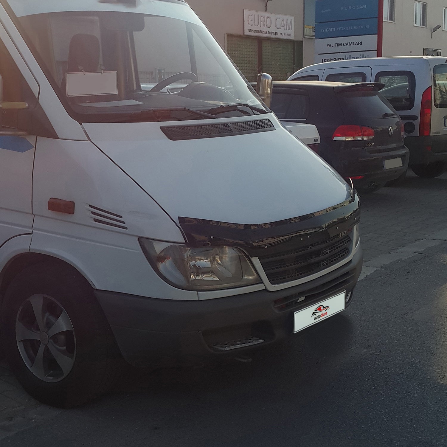 Autoduro Mercedes Sprinter 2000 - 2006 Bonnet Deflector 3mm - 30550200-010409-30010101_6