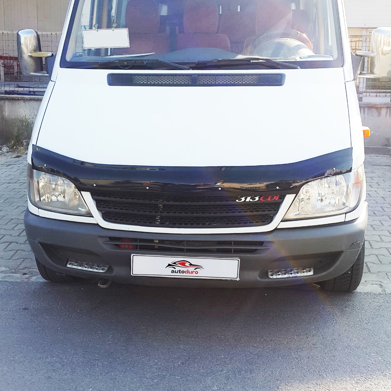 Autoduro Mercedes Sprinter 2000 - 2006 Bonnet Deflector 4mm - 30550200-010409-40010101_4