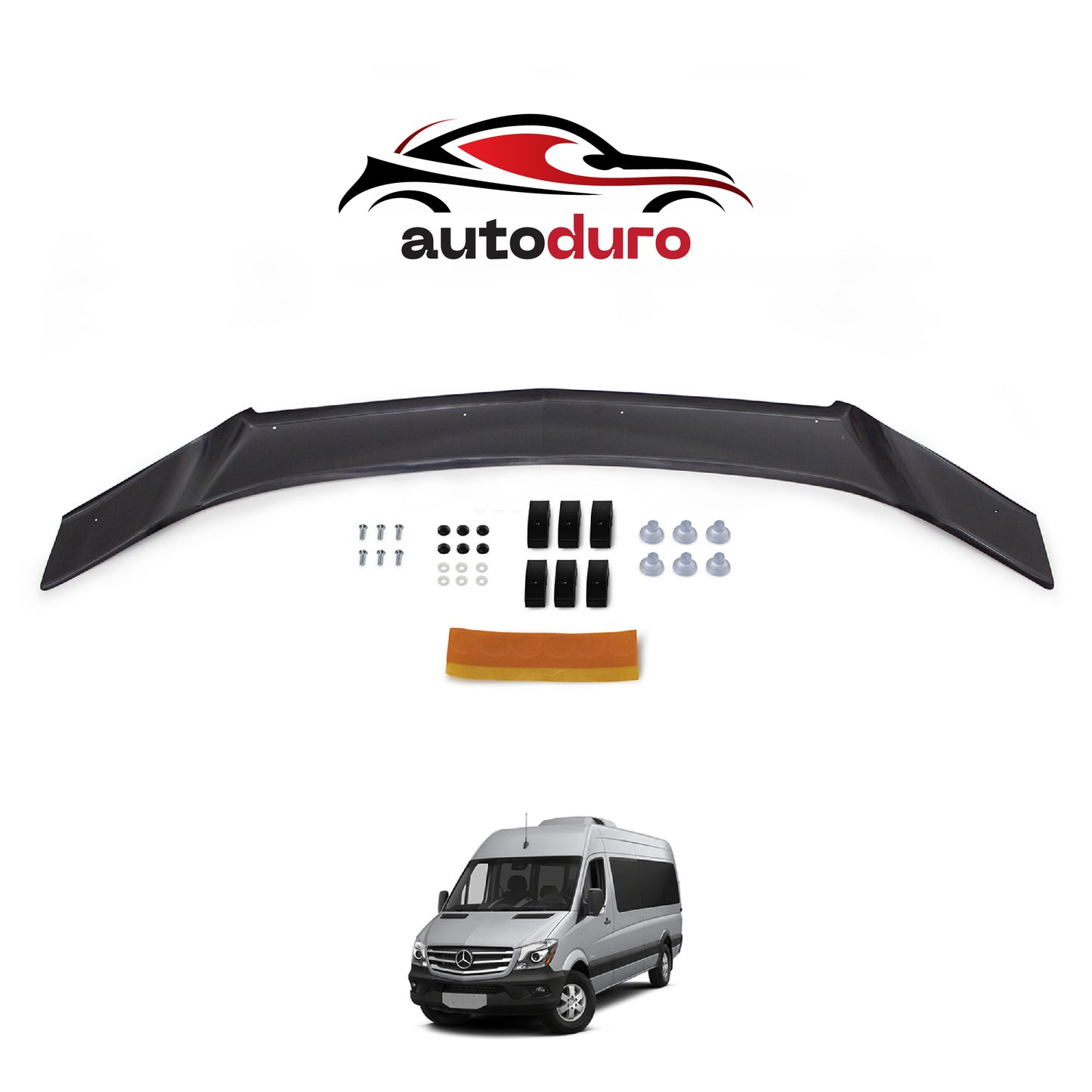 Autoduro Mercedes Sprinter 2006 - 2012 Bonnet Deflector 4mm - 30550206-010409-40010101_2
