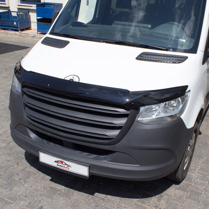 Autoduro Mercedes Sprinter 2018 Onwards Bonnet Deflector 4mm - 30550218-010409-40010101_5