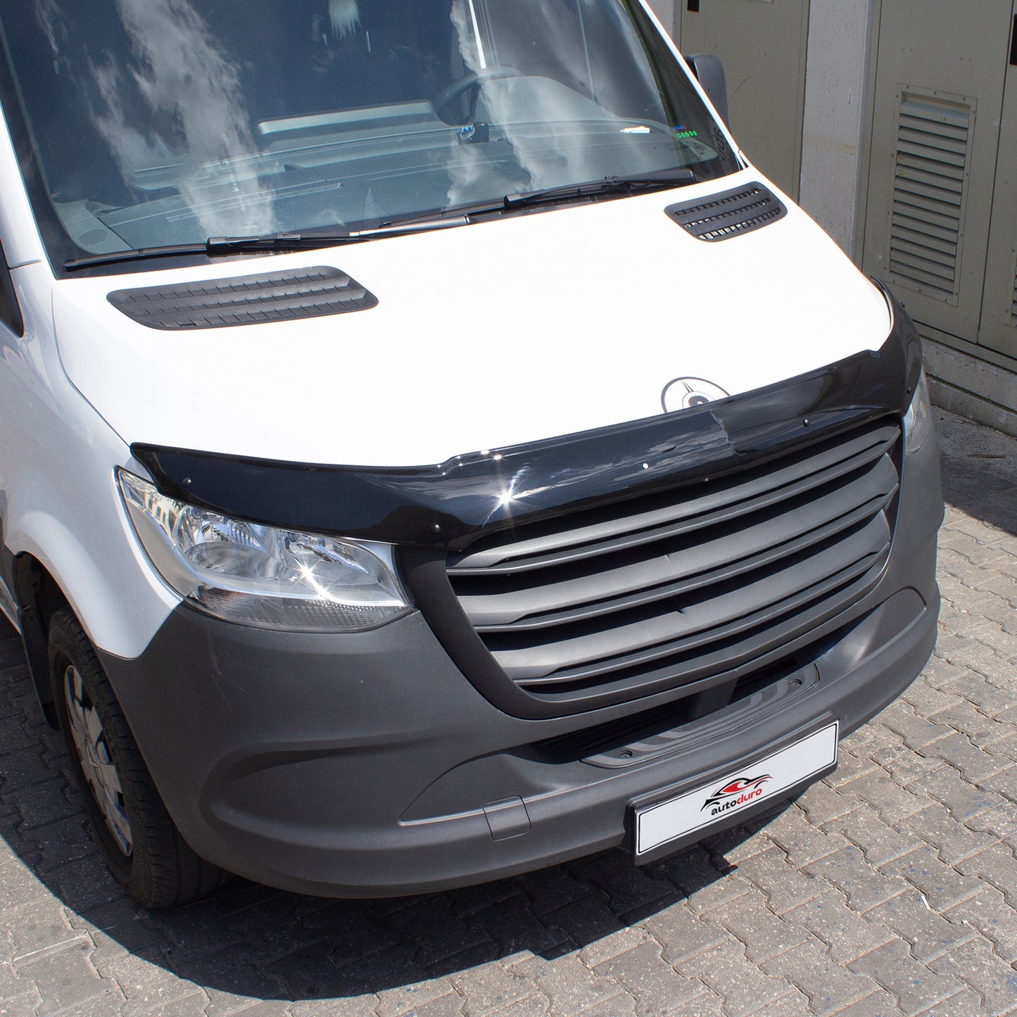 Autoduro Mercedes Sprinter 2018 Onwards Bonnet Deflector 4mm - 30550218-010409-40010101_6