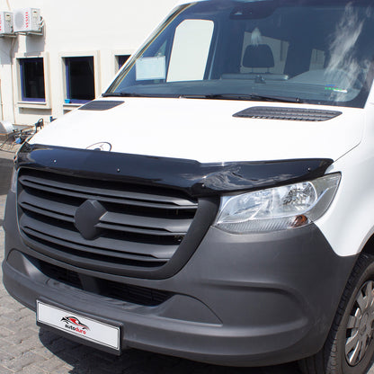 Autoduro Mercedes Sprinter 2018 Onwards Bonnet Deflector 4mm - 30550218-010409-40010101_8
