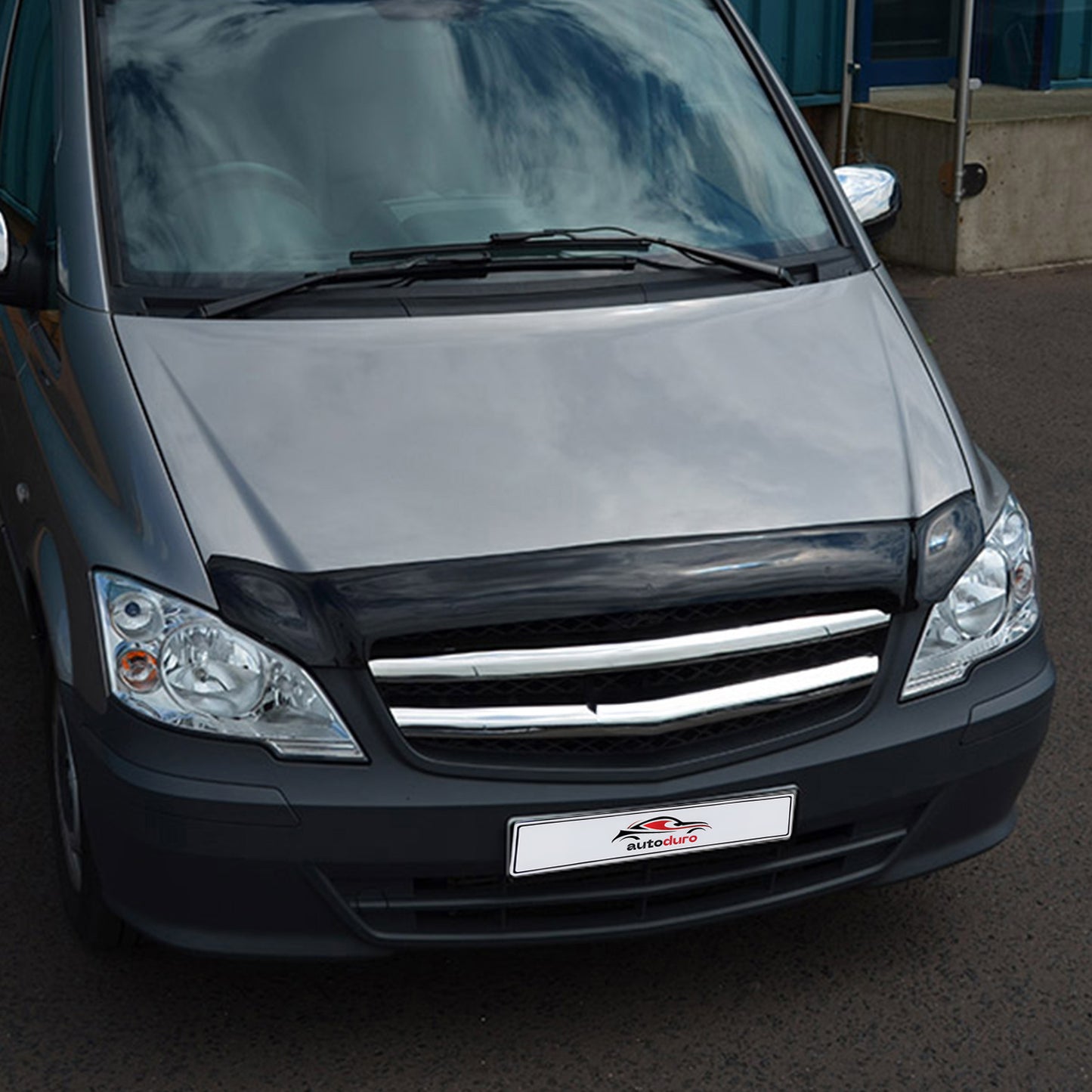 Autoduro Mercedes Viano 2011 - 2014 Bonnet Deflector 4mm - 30550311-010409-40010101_5