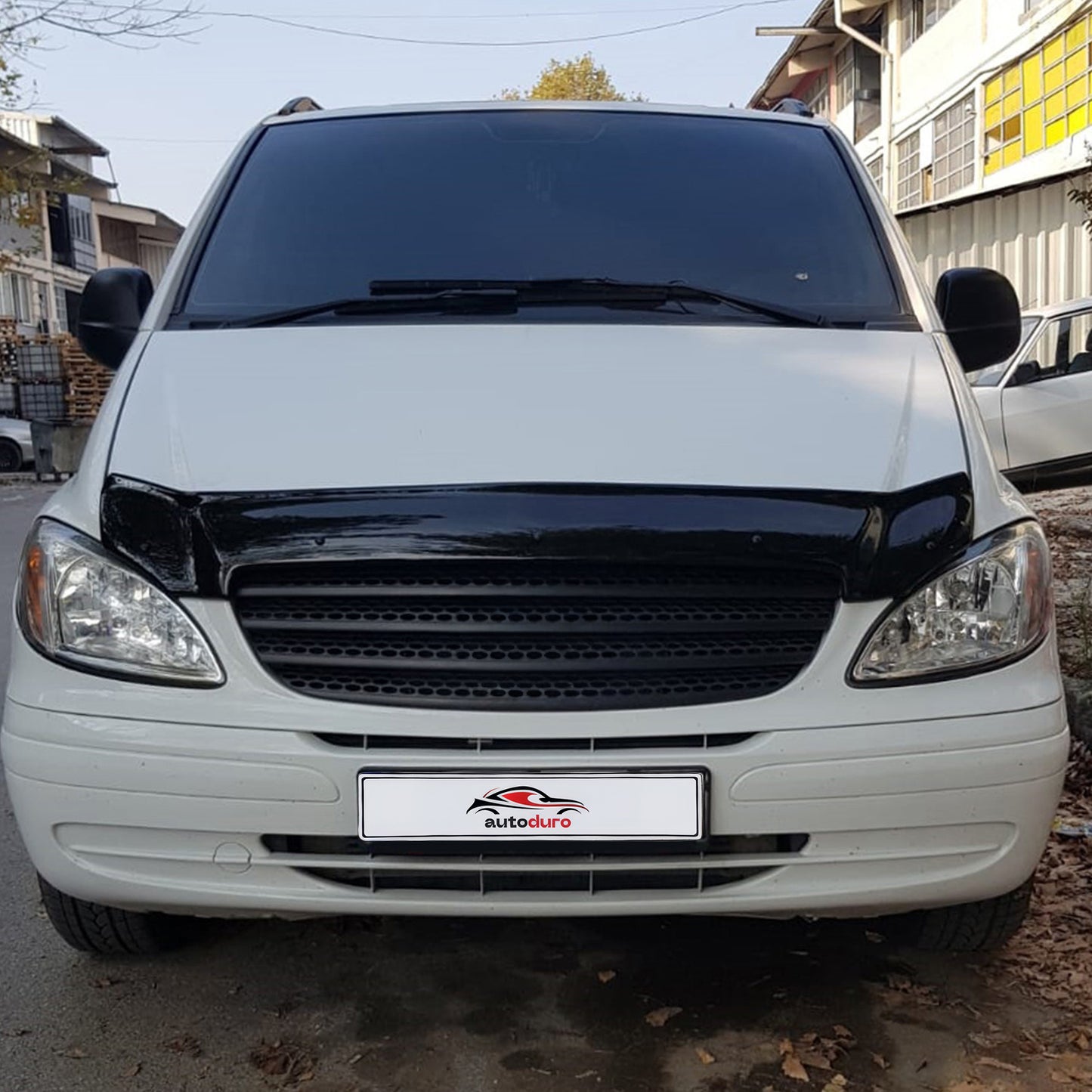 Autoduro Mercedes Vito 2004 - 2010 Bonnet Deflector 4mm - 30550404-010409-40010101_4