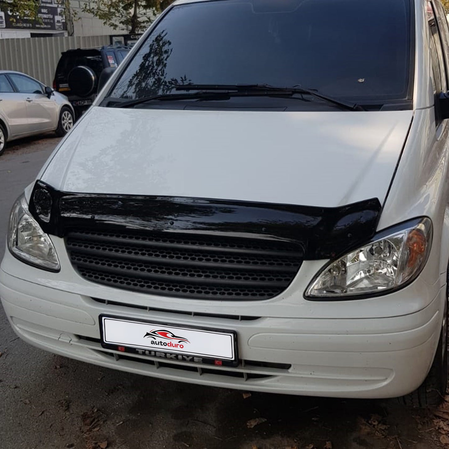 Autoduro Mercedes Vito 2004 - 2010 Bonnet Deflector 4mm - 30550404-010409-40010101_5