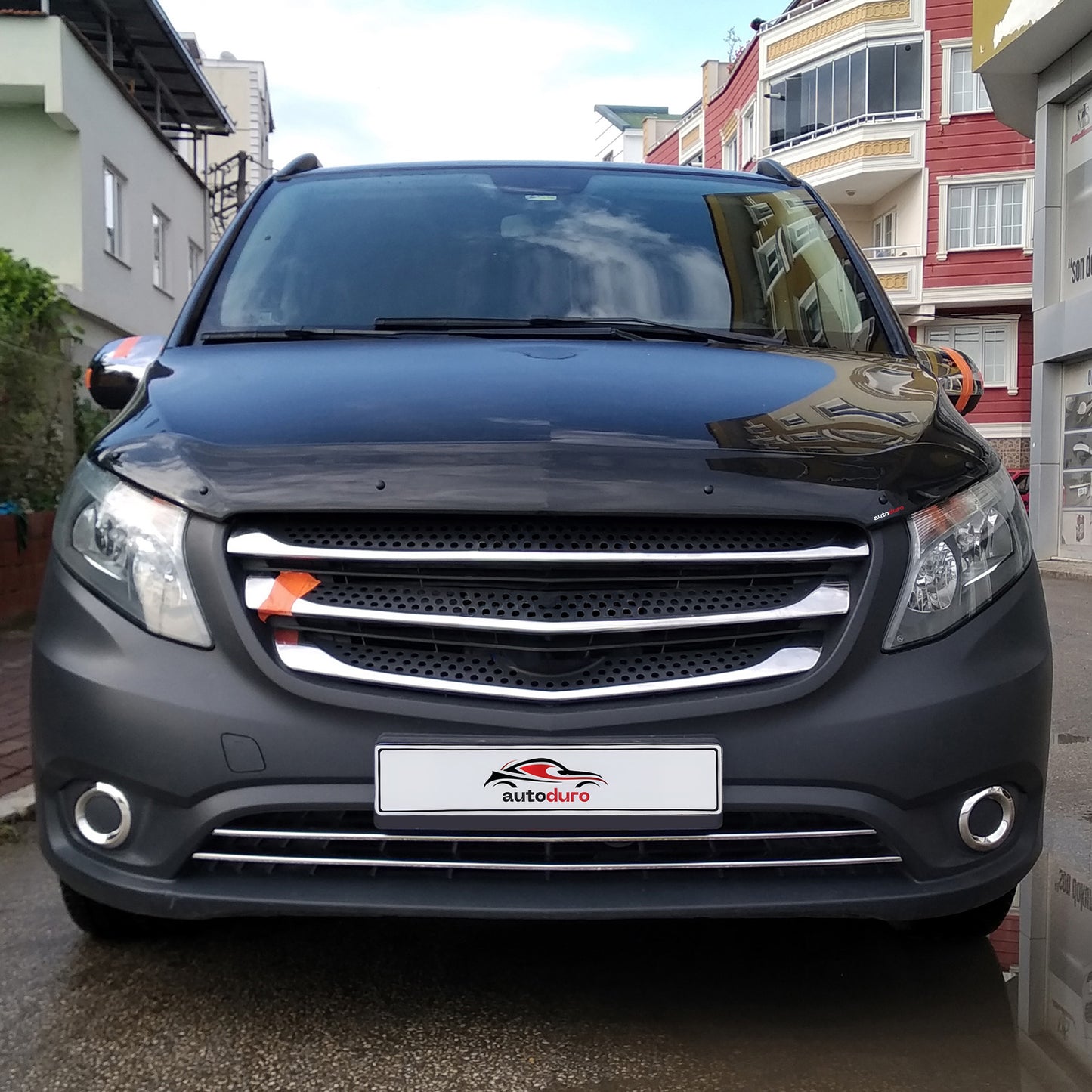 Autoduro Mercedes Vito 2015 - 2020 Bonnet Deflector 4mm - 30550415-010409-40010101_4