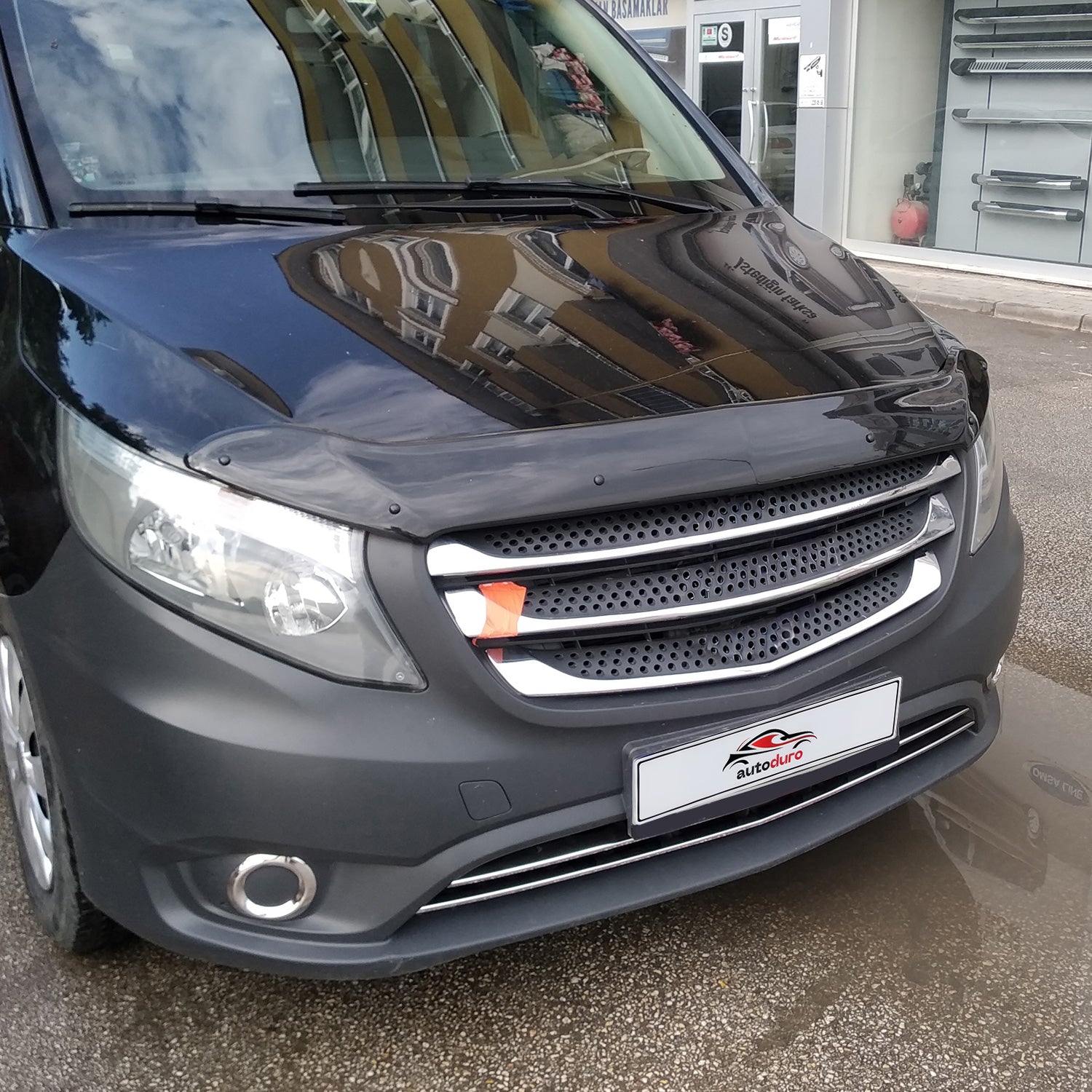 Autoduro Mercedes Vito 2015 - 2020 Bonnet Deflector 4mm - 30550415-010409-40010101_6
