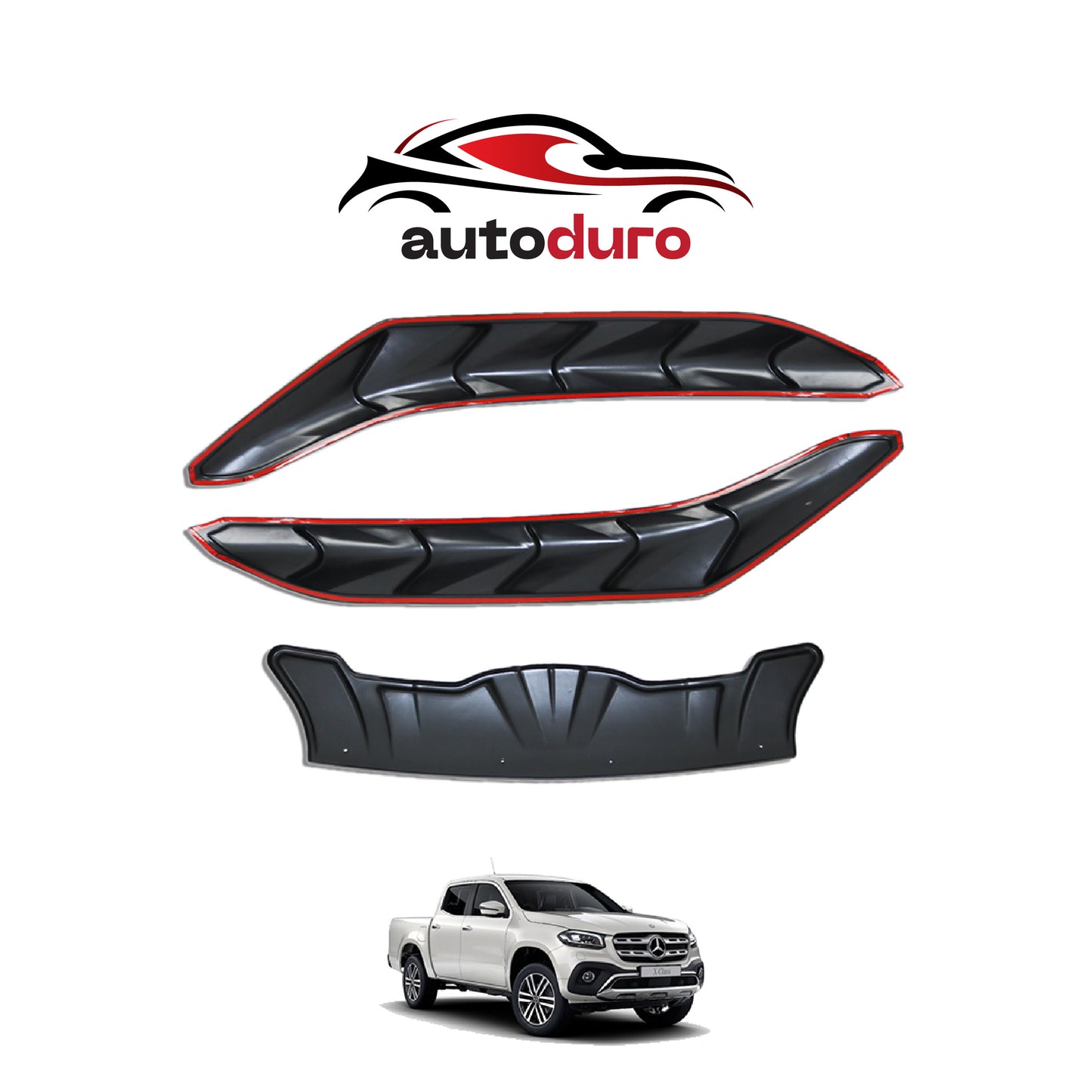 Autoduro Mercedes X-Class 2017 Onwards Dragon Pack 3pcs - 30550517-030018-20010401_6