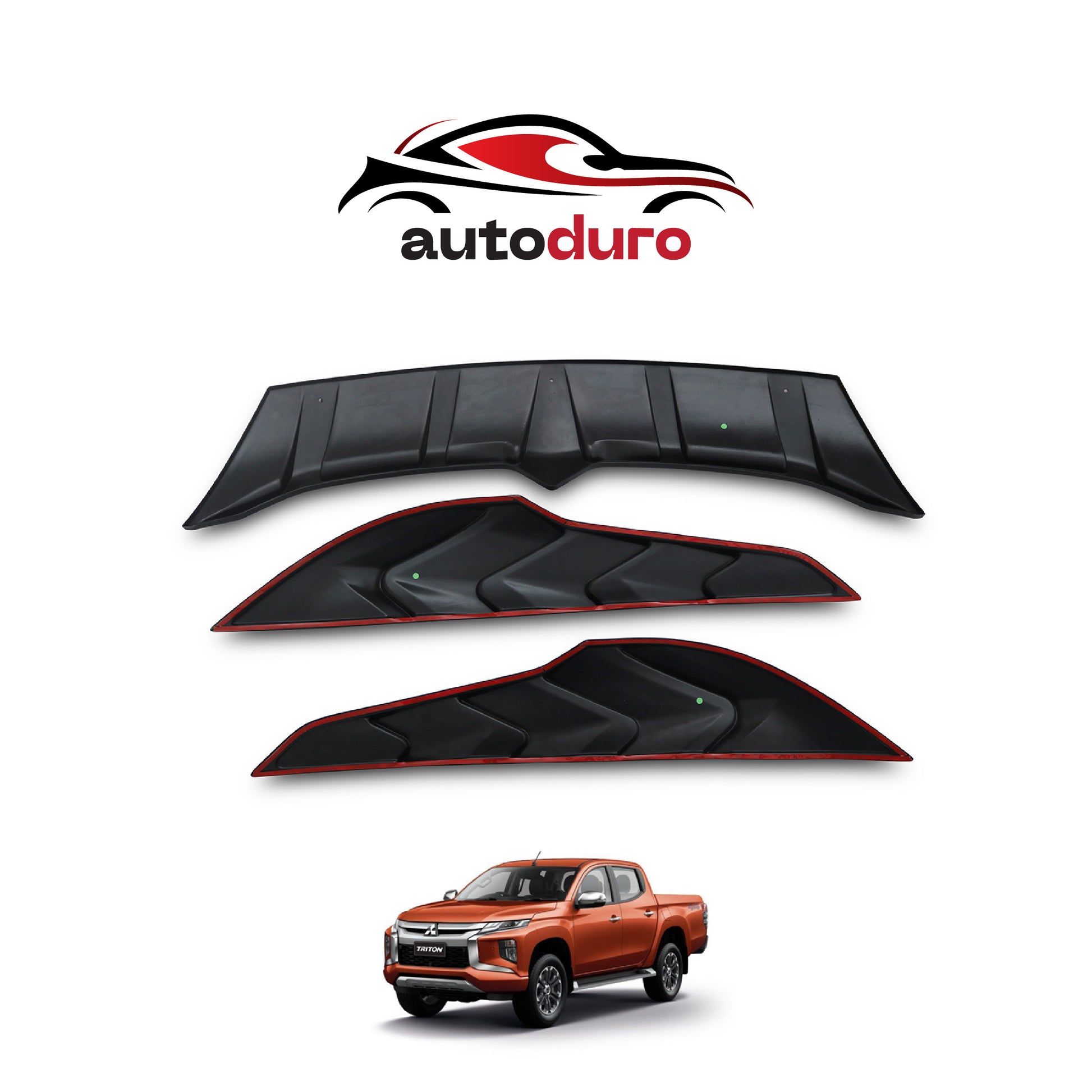 Autoduro Mitsubishi L200 2019 Onwards Dragon Pack 3pcs - 30570419-030018-20010401_5