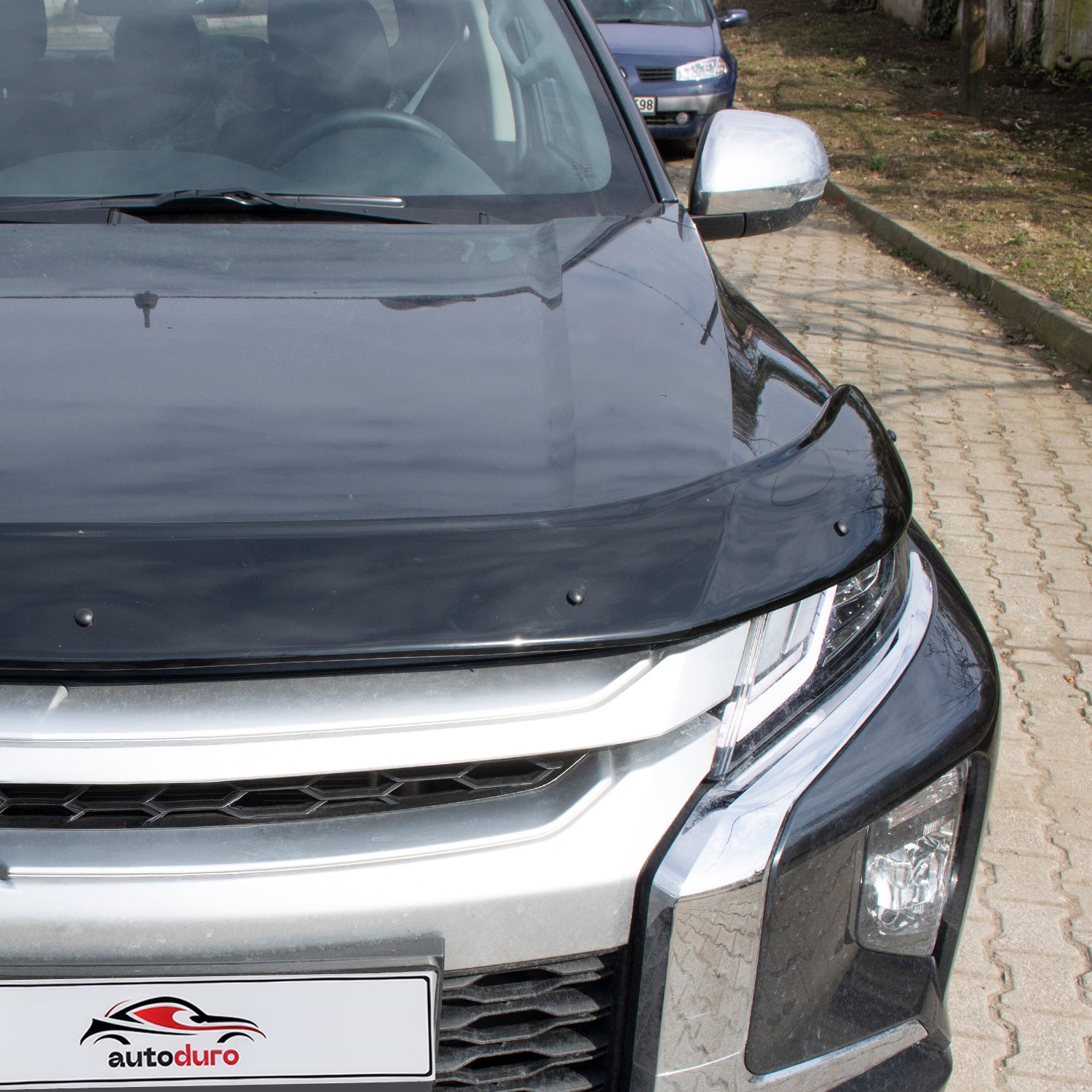 Autoduro Mitsubishi L200 1996 - 2006 Bonnet Deflector 4mm - 30570496-010409-40010101_9
