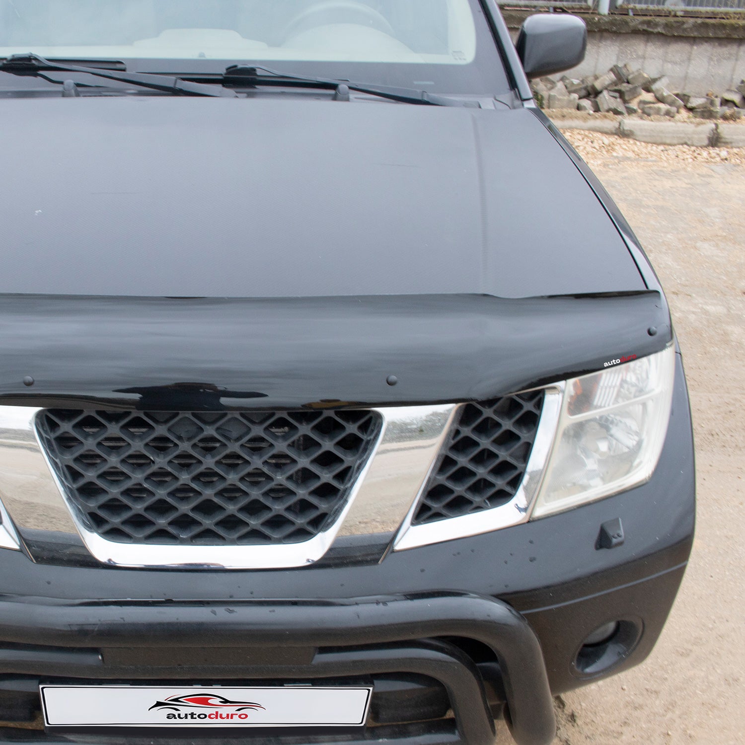 Autoduro Nissan Navara 2006 - 2015 Bonnet Deflector 3mm - 30580206-010409-30010101_6