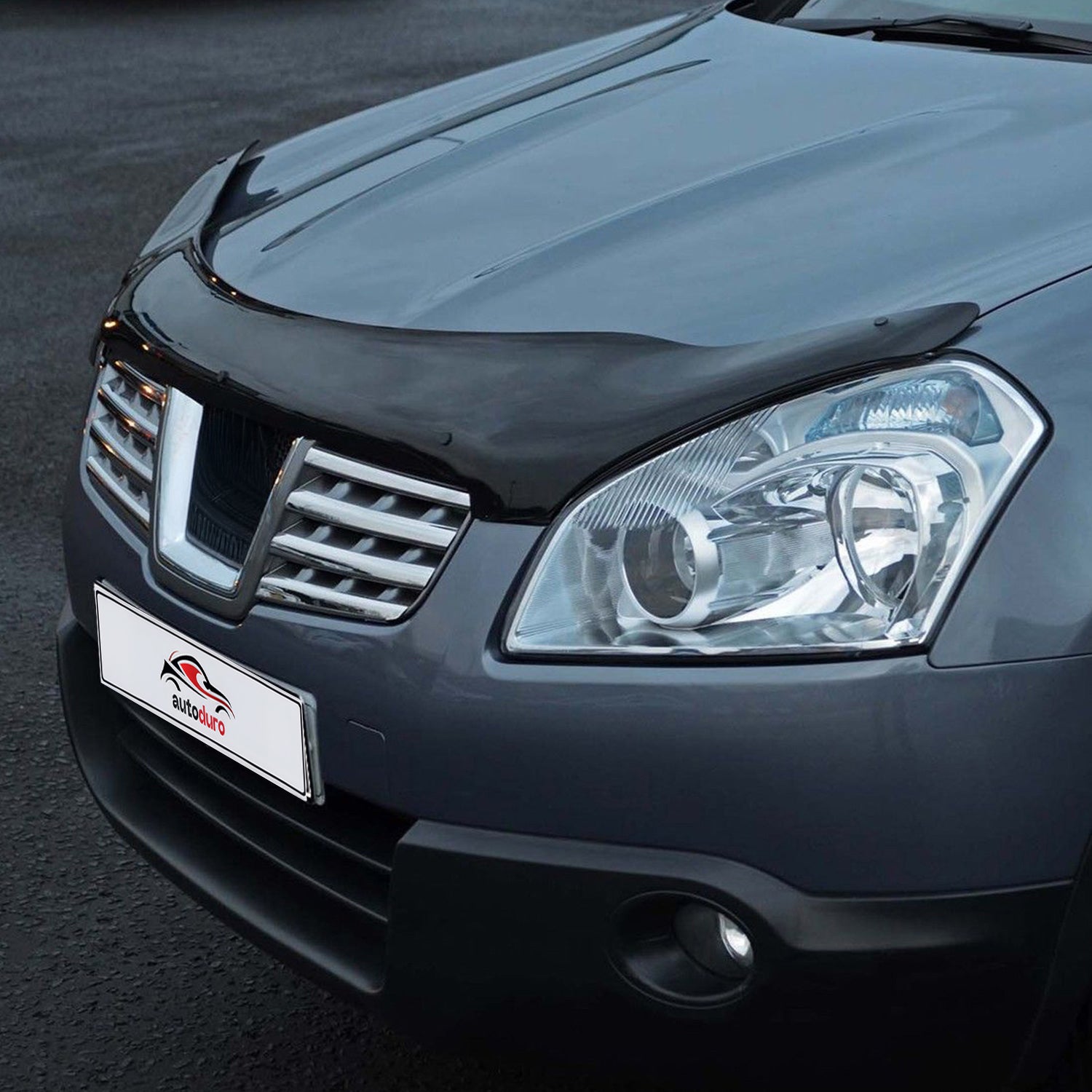 Autoduro Nissan Qashqai 2007 - 2010 Bonnet Deflector 4mm - 30580607-010409-40010101_5