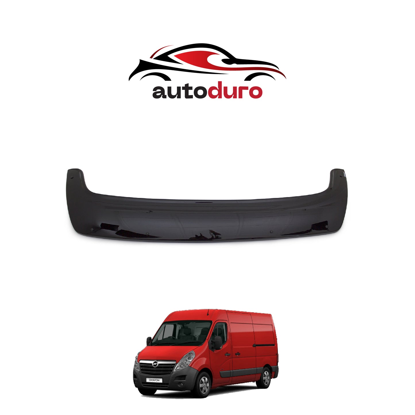 Autoduro Opel Movano 2010 - 2019 Rear Bumper Sill Protector - 30590510-010409-30010101_1
