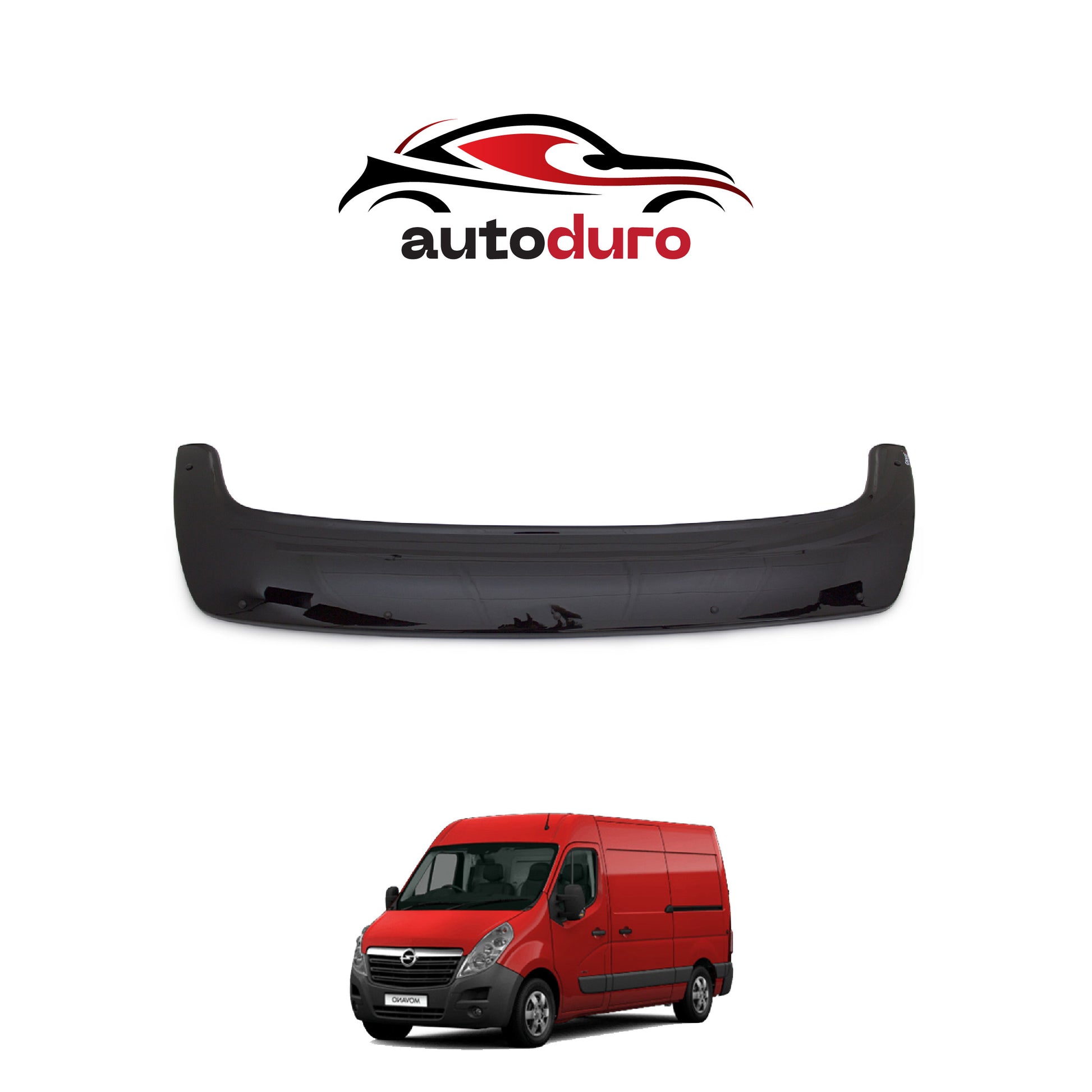 Autoduro Opel Movano 2010 - 2019 Rear Bumper Sill Protector - 30590510-010409-30010101_1