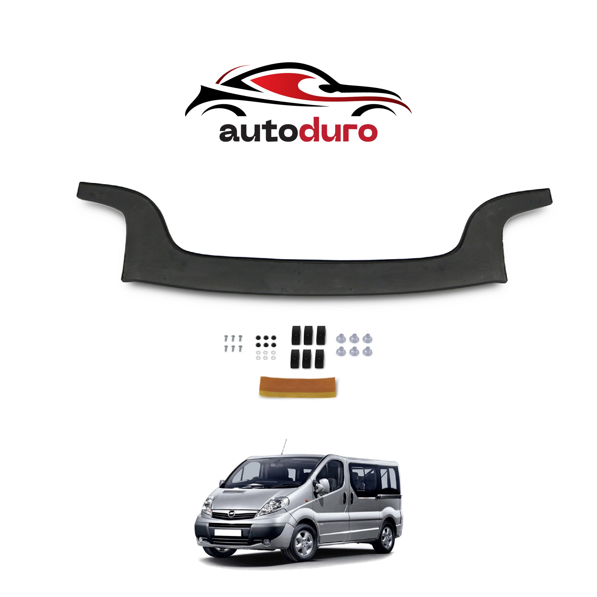 Autoduro Opel Vivaro 2014 - 2018 Rear Bumper Sill Protector 4mm - 30590614-010409-40010101_5