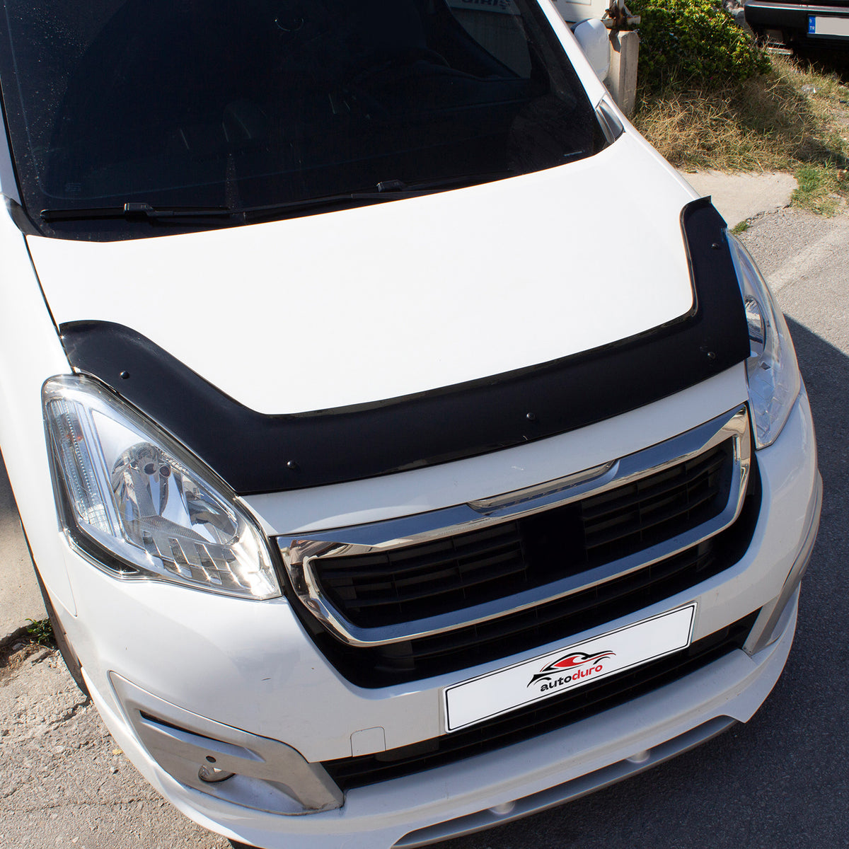 Autoduro Peugeot Partner Tepee 2015 - 2018 Bonnet Deflector 3mm - 30610415-010409-30010101_6
