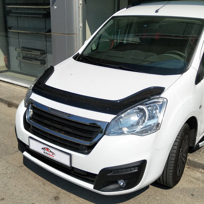 Autoduro Peugeot Partner Tepee 2015 - 2018 Bonnet Deflector 3mm - 30610415-010409-30010101_7