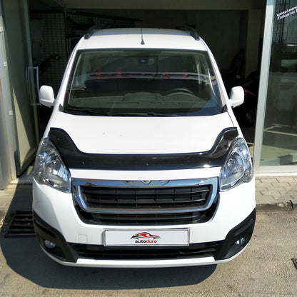 Autoduro Peugeot Partner Tepee 2015 - 2018 Bonnet Deflector 4mm - 30610415-010409-40010101_4