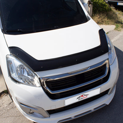 Autoduro Peugeot Partner Tepee 2015 - 2018 Bonnet Deflector 4mm - 30610415-010409-40010101_6