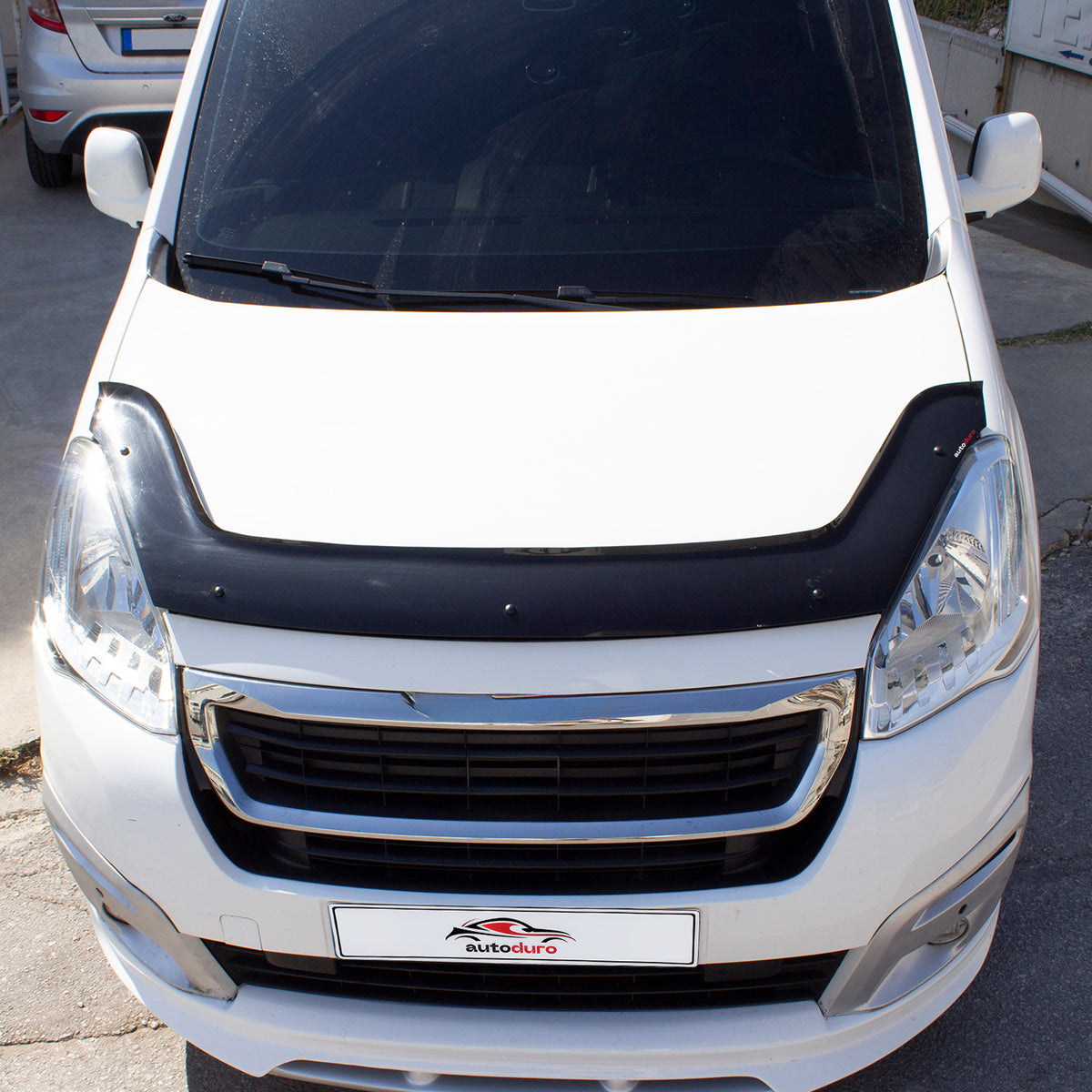 Autoduro Peugeot Partner Tepee 2015 - 2018 Bonnet Deflector 4mm - 30610415-010409-40010101_8