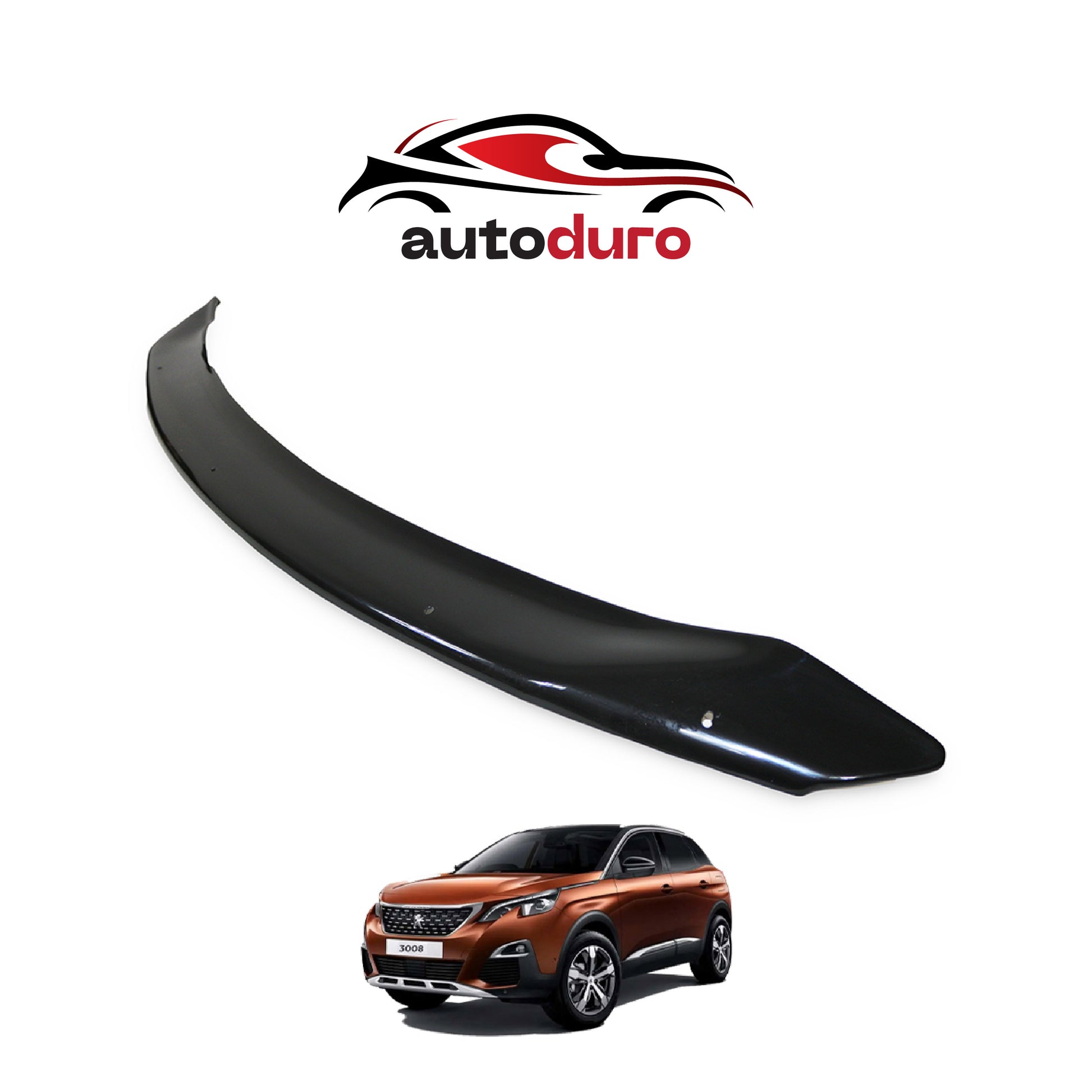 Autoduro Peugeot 3008 2017 Onwards Rear Bumper Sill Protector 4mm - 30610716-010409-40010101_4