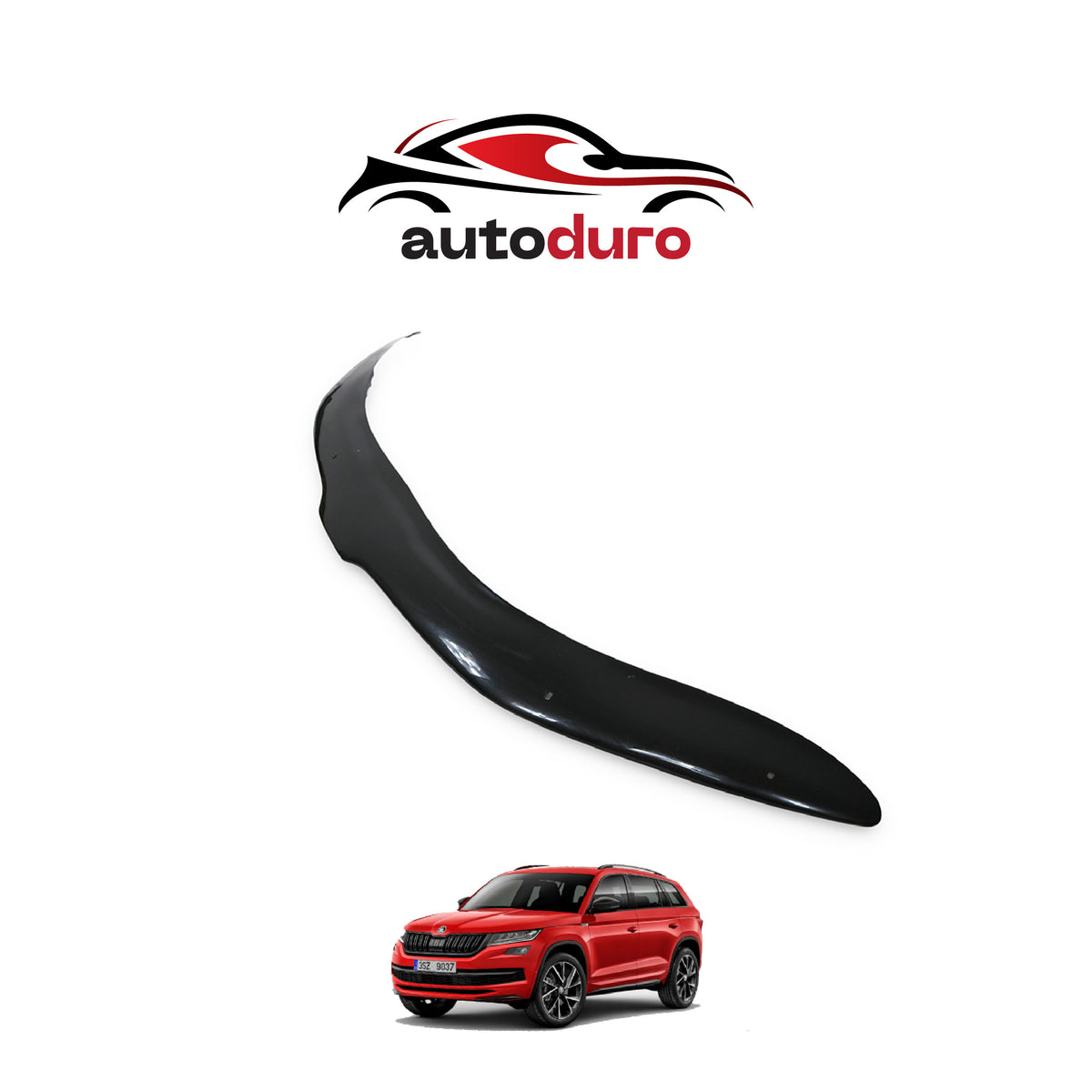 Autoduro Skoda Kodiaq 2017 Onwards Rear Bumper Sill Protector 3mm - 30710517-010409-30010101_2
