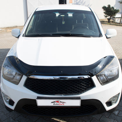 Autoduro Ssangyong Actyon Sport 2012 - 2016 Bonnet Deflector 3mm - 30730112-010409-30010101_5