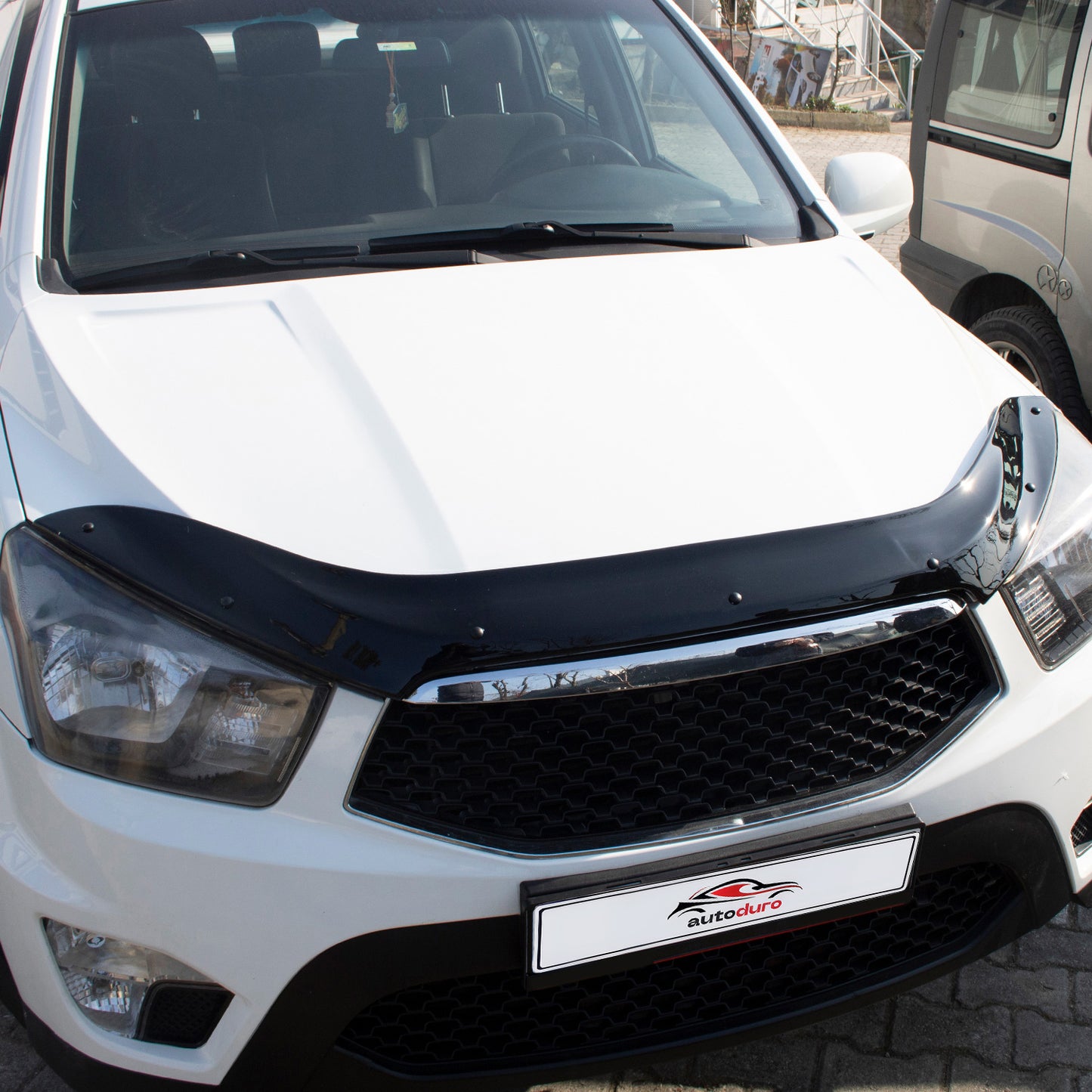Autoduro Ssangyong Actyon Sport 2012 - 2016 Bonnet Deflector 4mm - 30730112-010409-40010101_6