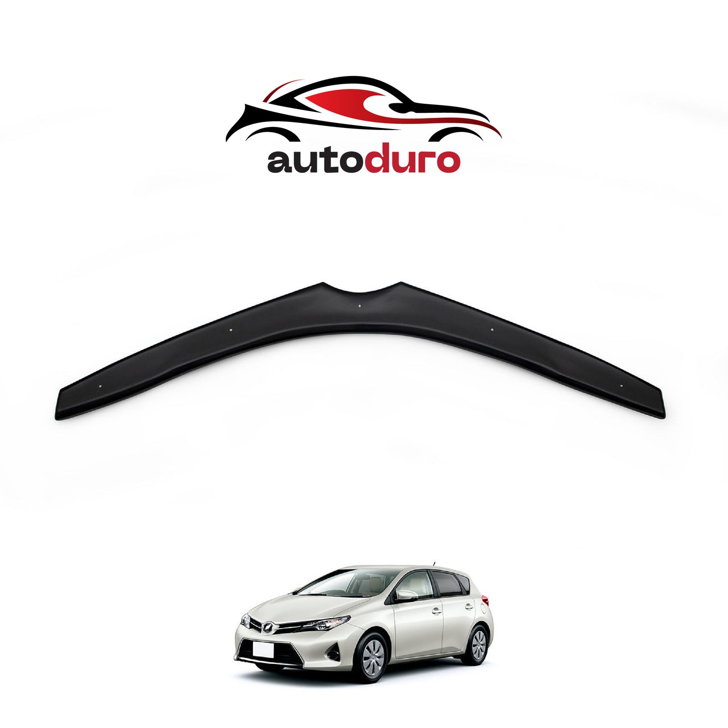 Autoduro Toyota Auris 2013 - 2017 Bonnet Deflector 4mm - 30780113-010409-40010101_2