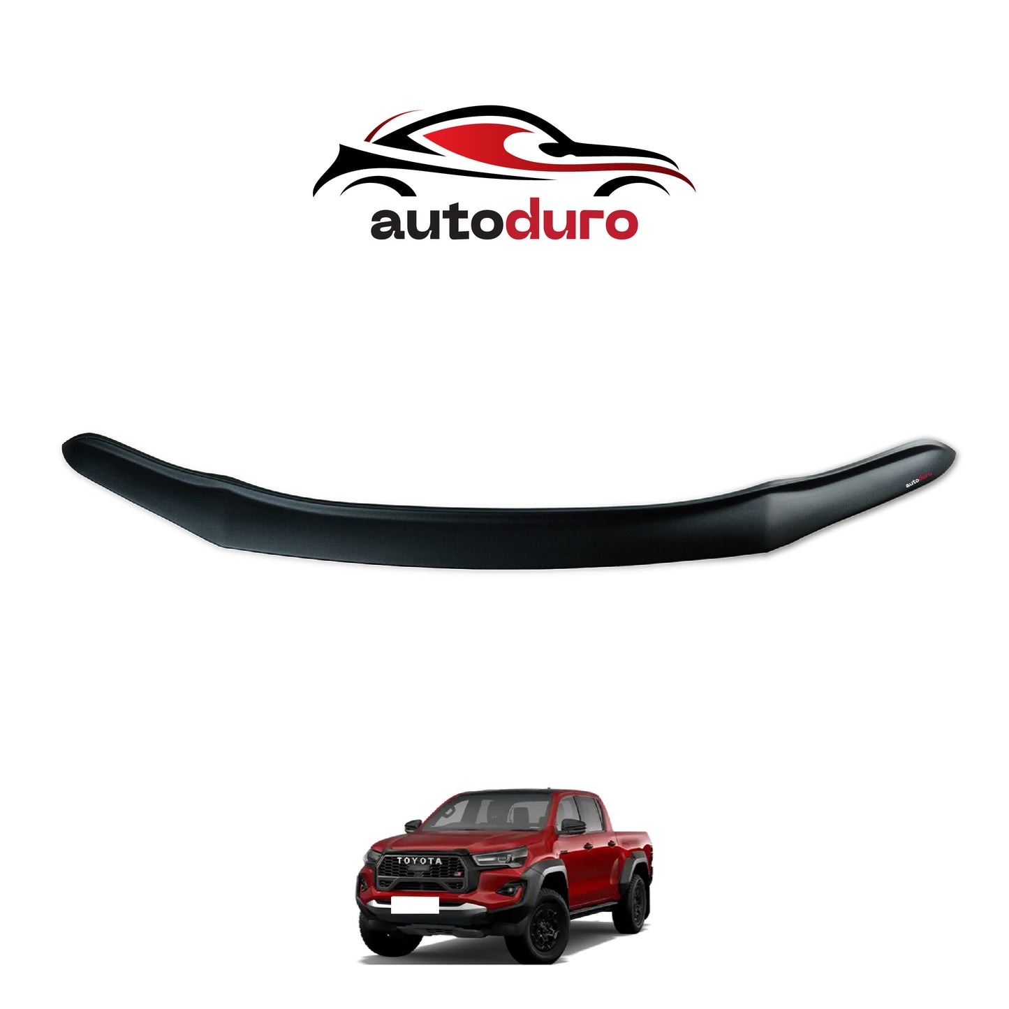 Autoduro Toyota Hilux 2006 - 2012 Bonnet Deflector 4mm - 30780906-010409-30010101_5