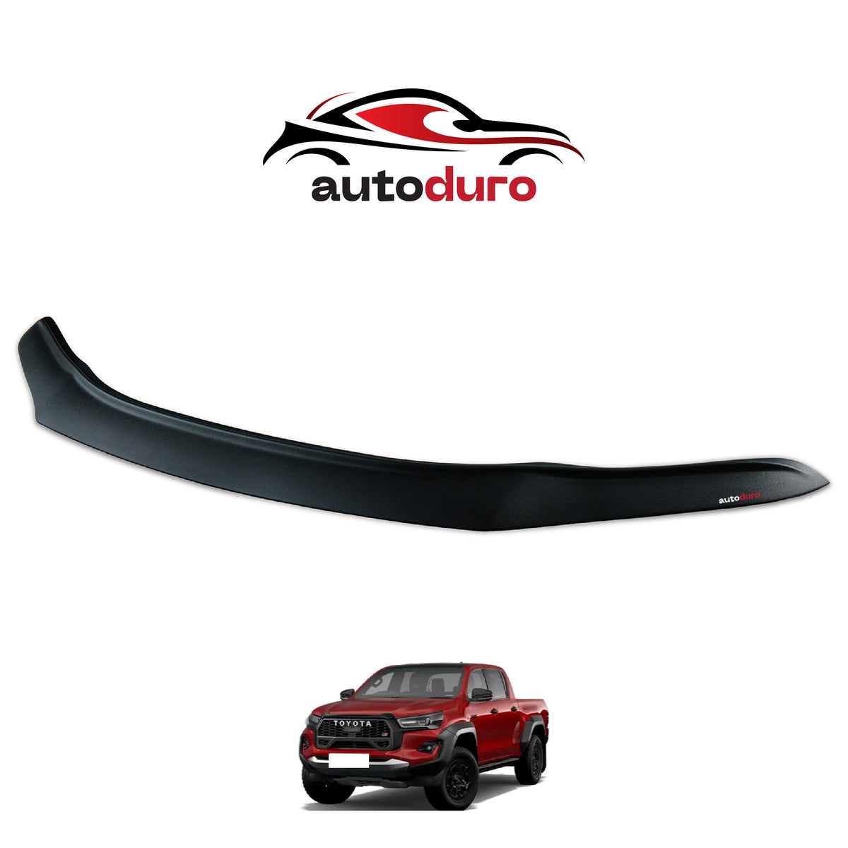 Autoduro Toyota Hilux 2006 - 2012 Bonnet Deflector 4mm - 30780906-010409-30010101_6