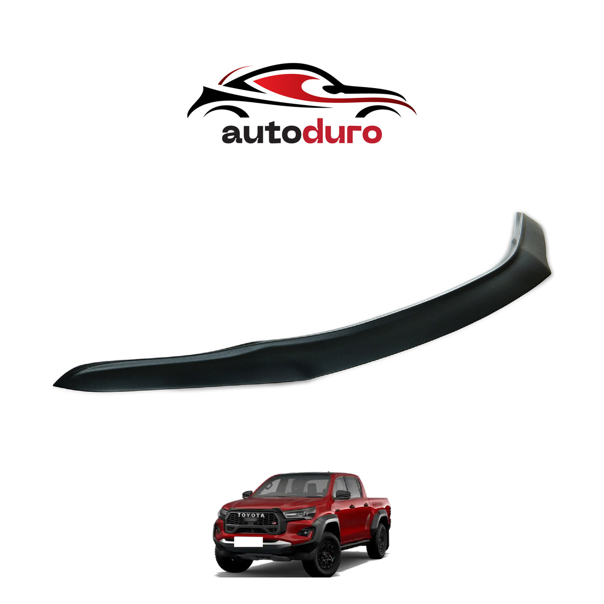Autoduro Toyota Hilux 2006 - 2012 Bonnet Deflector 4mm - 30780906-010409-30010101_7
