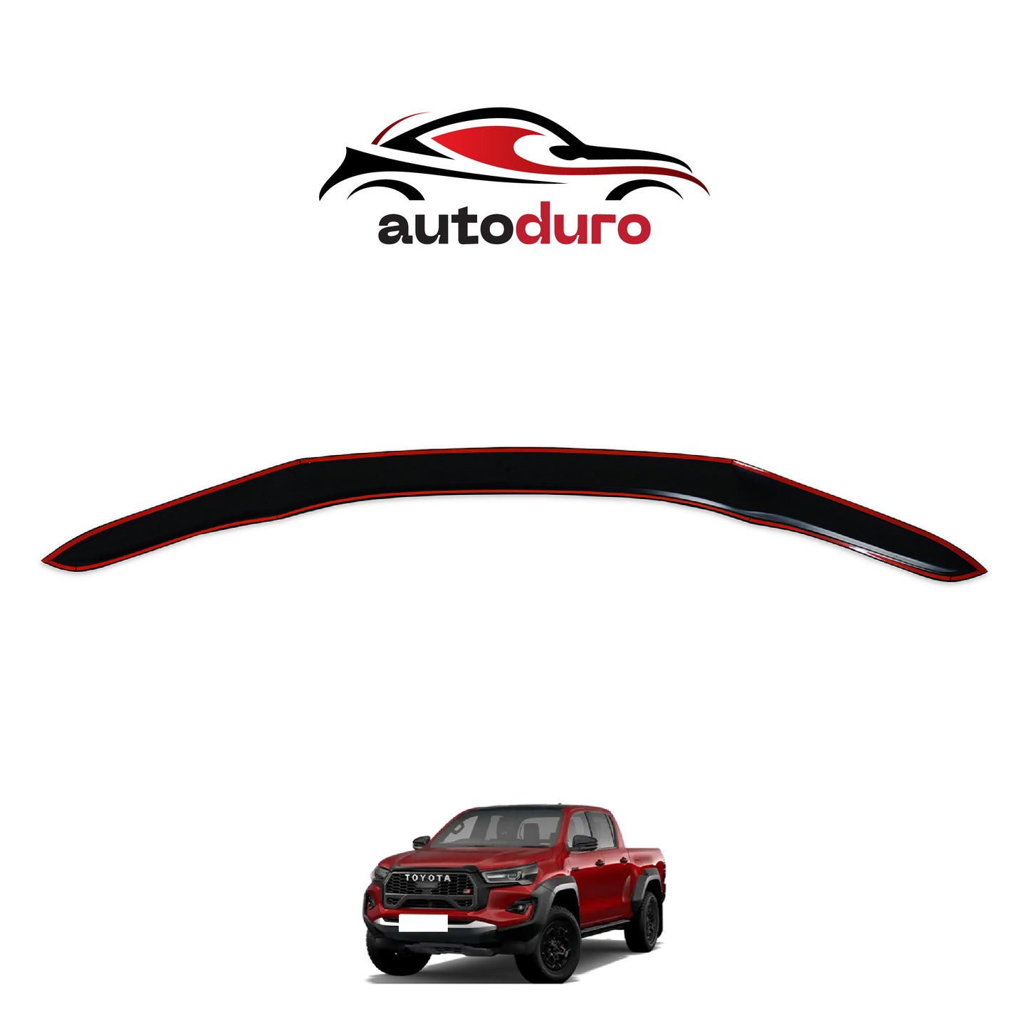 Autoduro Toyota Hilux 2006 - 2012 Bonnet Deflector 4mm - 30780906-010409-30010101_9