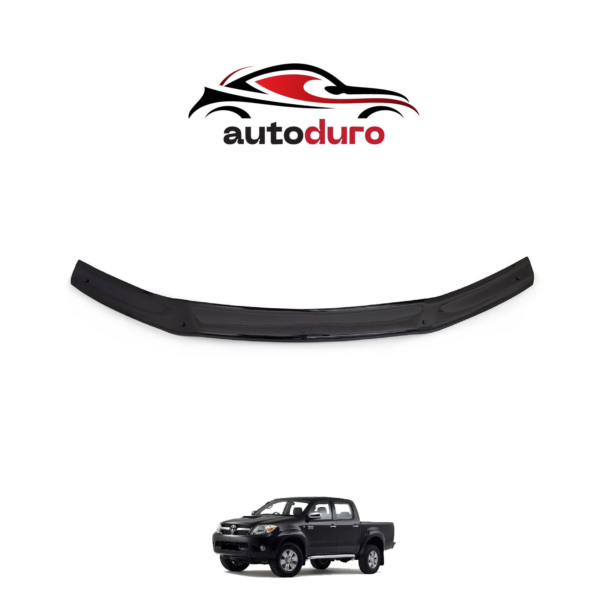 Autoduro Toyota Hilux 2012 - 2015 Bonnet Deflector 4mm - 30780912-010409-40010101_1