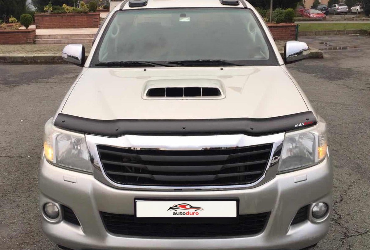 Autoduro Toyota Hilux 2012 - 2015 Bonnet Deflector 4mm - 30780912-010409-40010101_4
