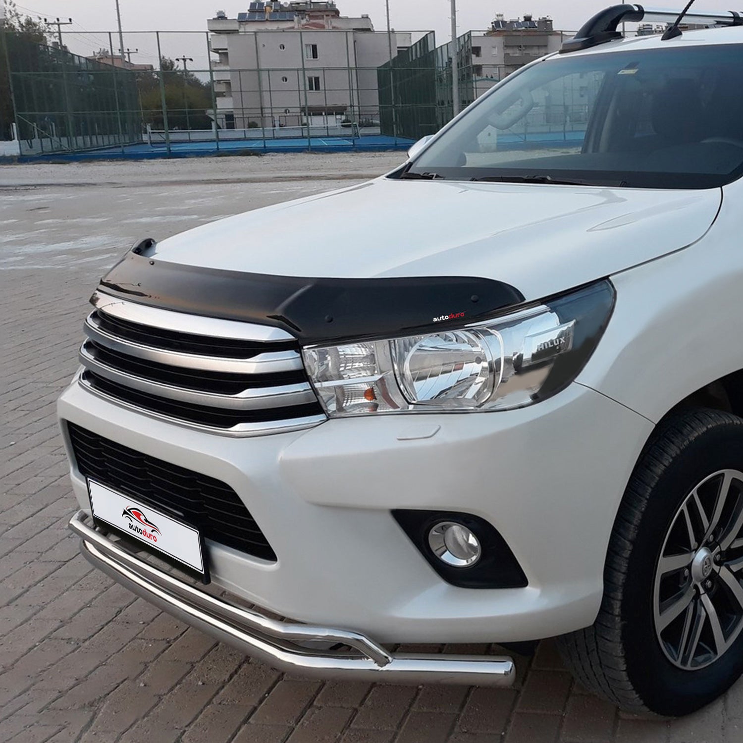 Autoduro Toyota Hilux 2015 - 2020 Bonnet Deflector 3mm - 30780915-010409-30010101_6