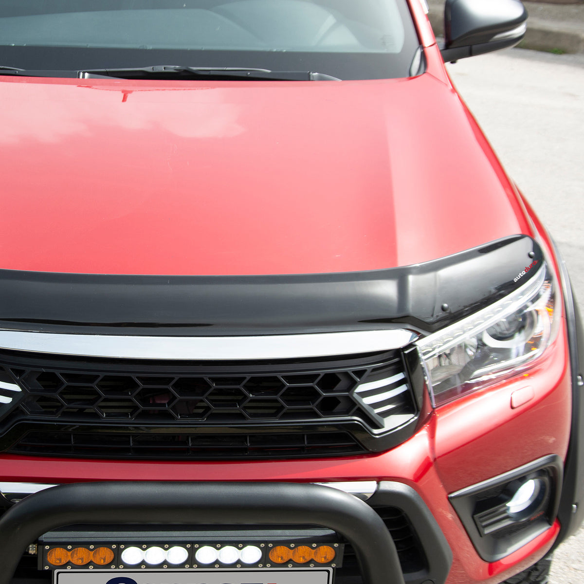 Autoduro Toyota Hilux 2015 - 2020 Bonnet Deflector 4mm - 30780915-010409-40010101_8