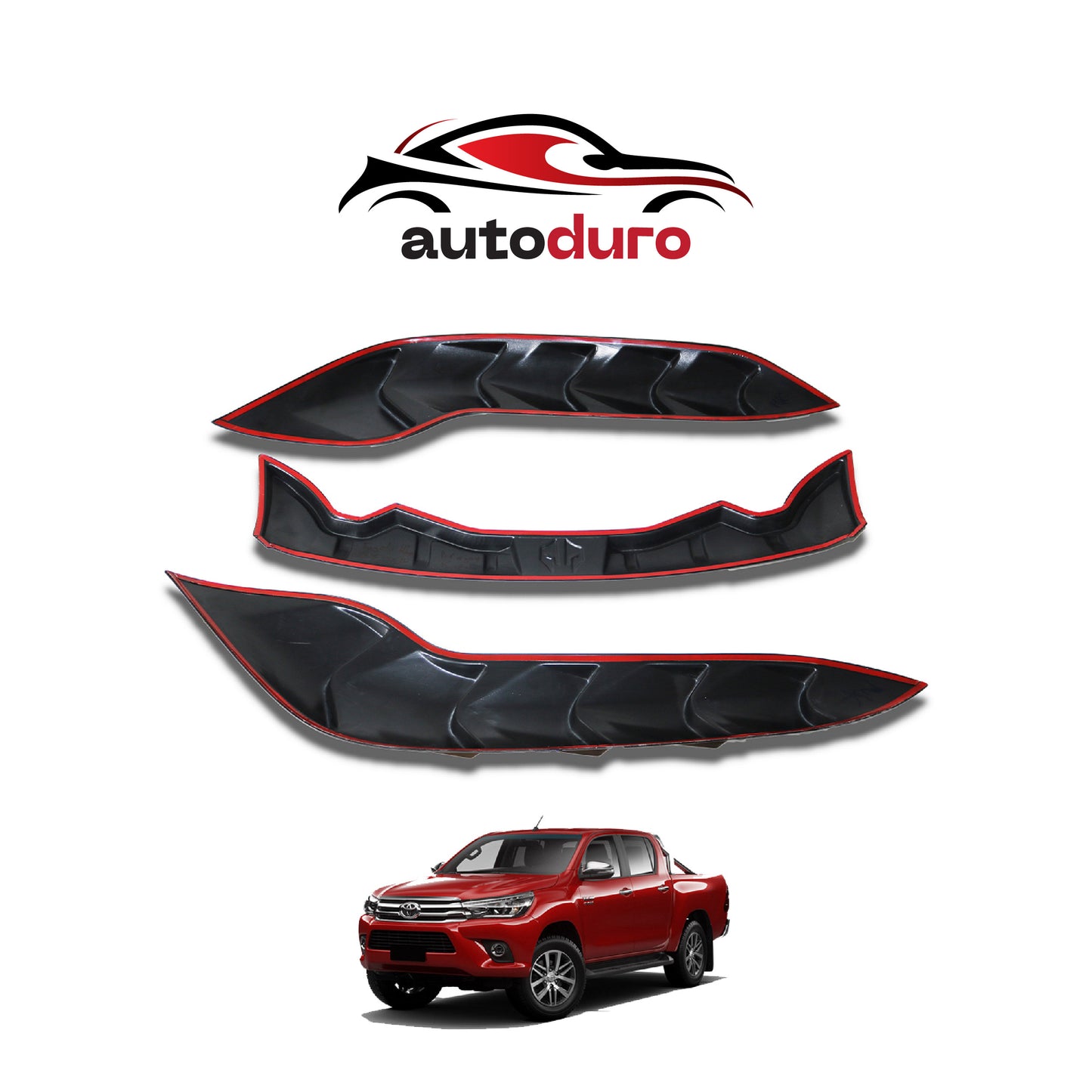 Autoduro Toyota Hilux 2015 - 2020 Dragon Pack 3pcs - 30780915-030018-30090401_6