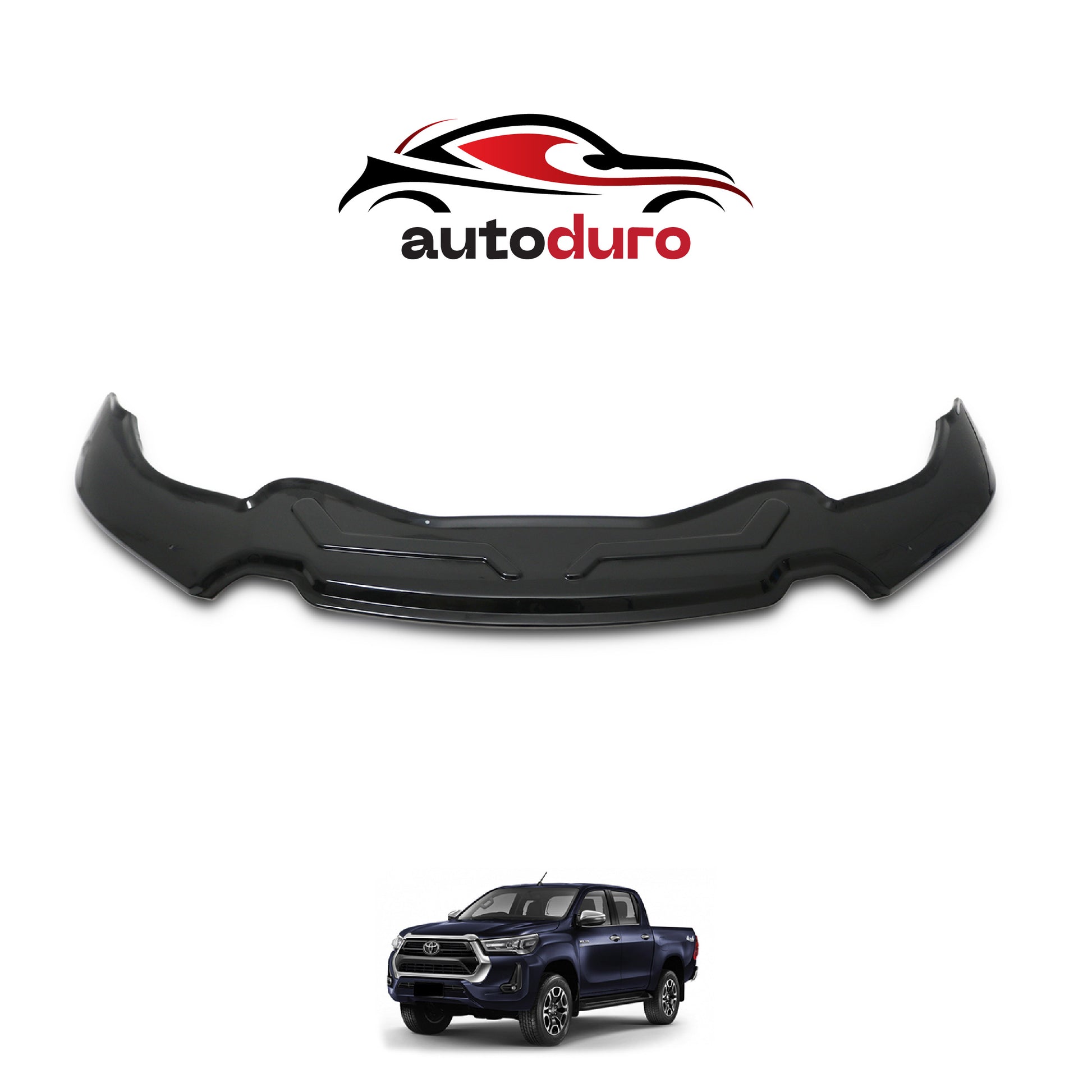 Autoduro Toyota Hilux 2021 Onwards Bonnet Deflector - 30780921-020409-40010101_1